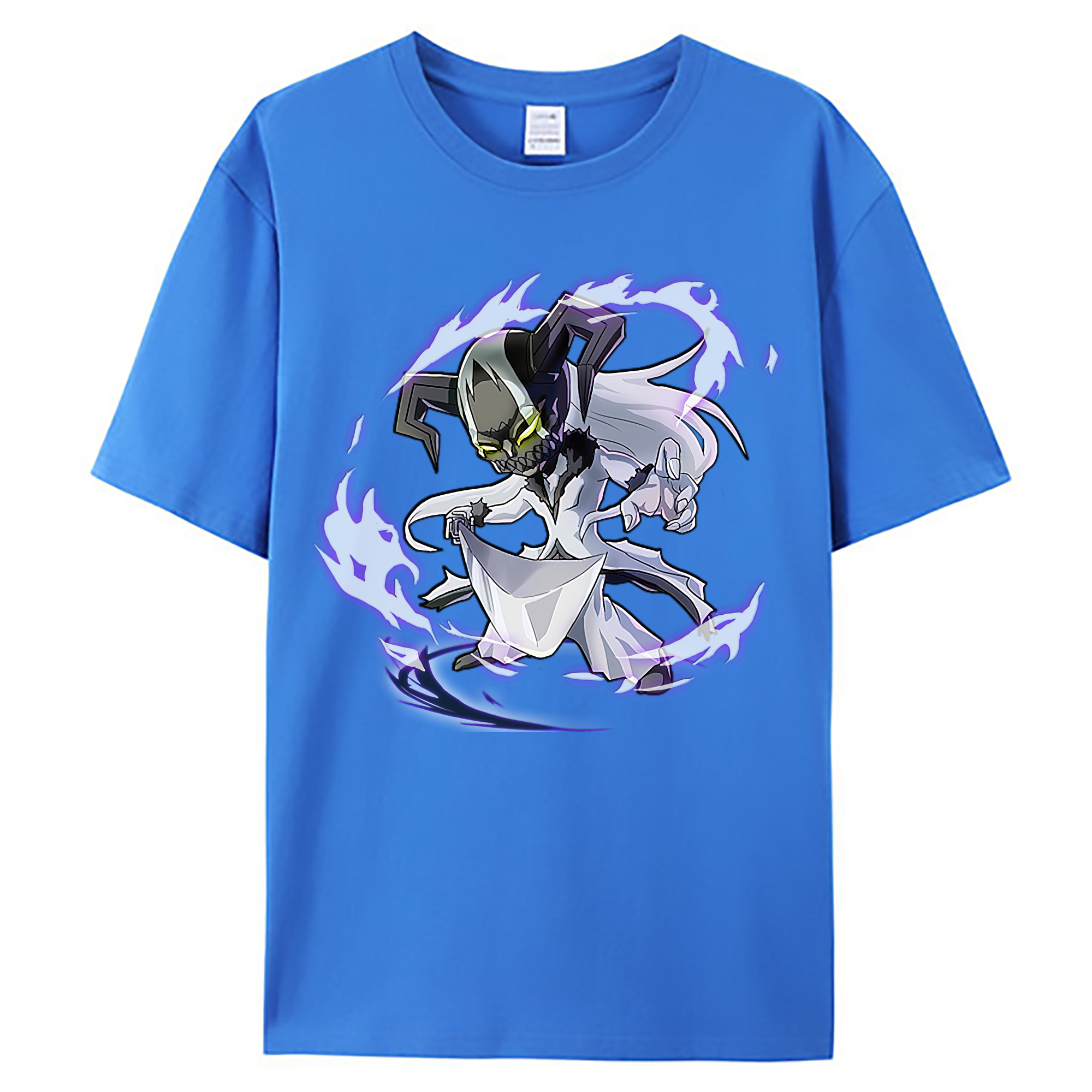 （画像用） ブリーチ 黒崎一護（くろさき いちご）BLEACH Kurosaki Ichigo 綿100％ メンズ半袖Tシャツ｜肌触りやわらか＆通気性