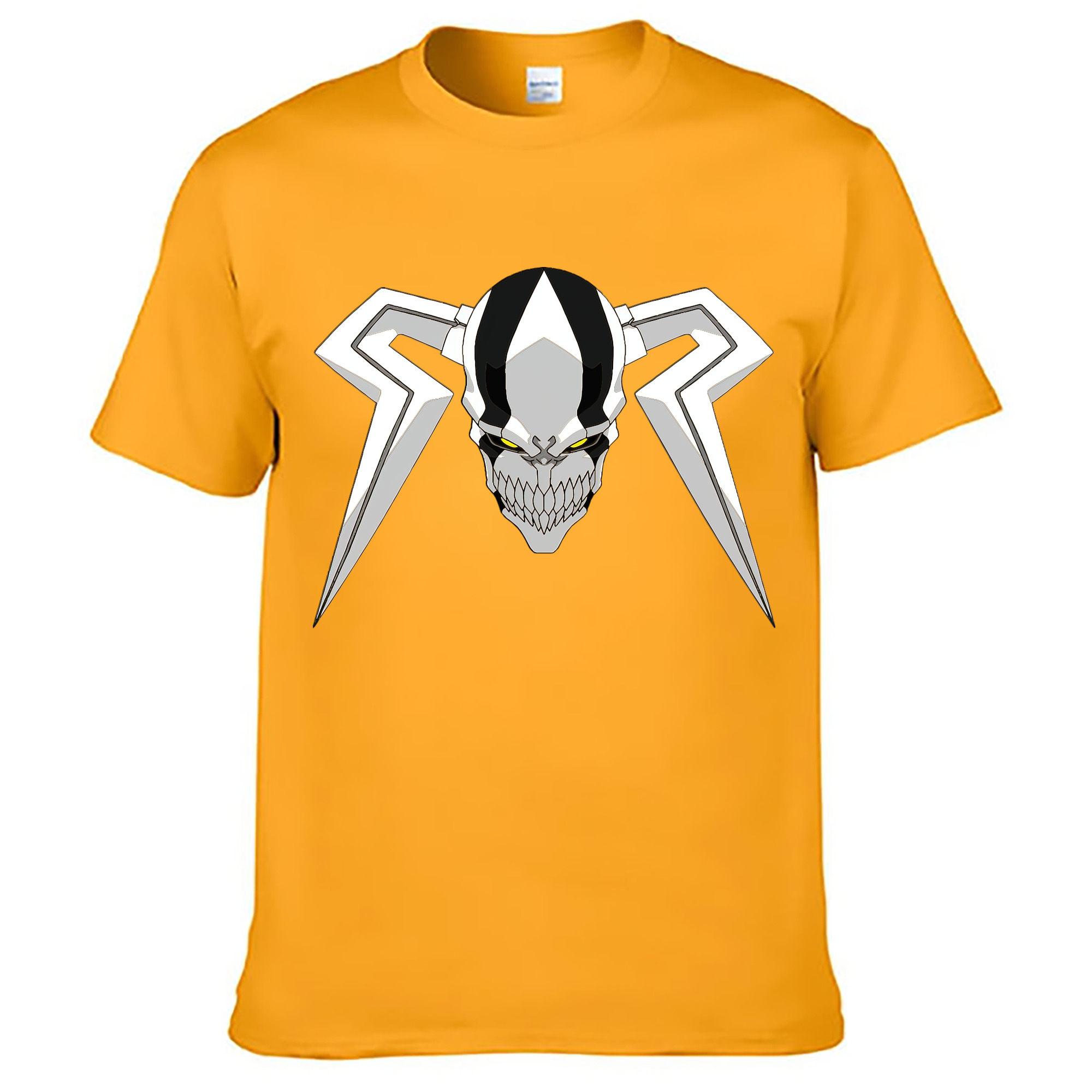 （画像用） ブリーチ 黒崎一護（くろさき いちご）BLEACH Kurosaki Ichigo 綿100％ メンズ半袖Tシャツ｜肌触りやわらか＆通気性