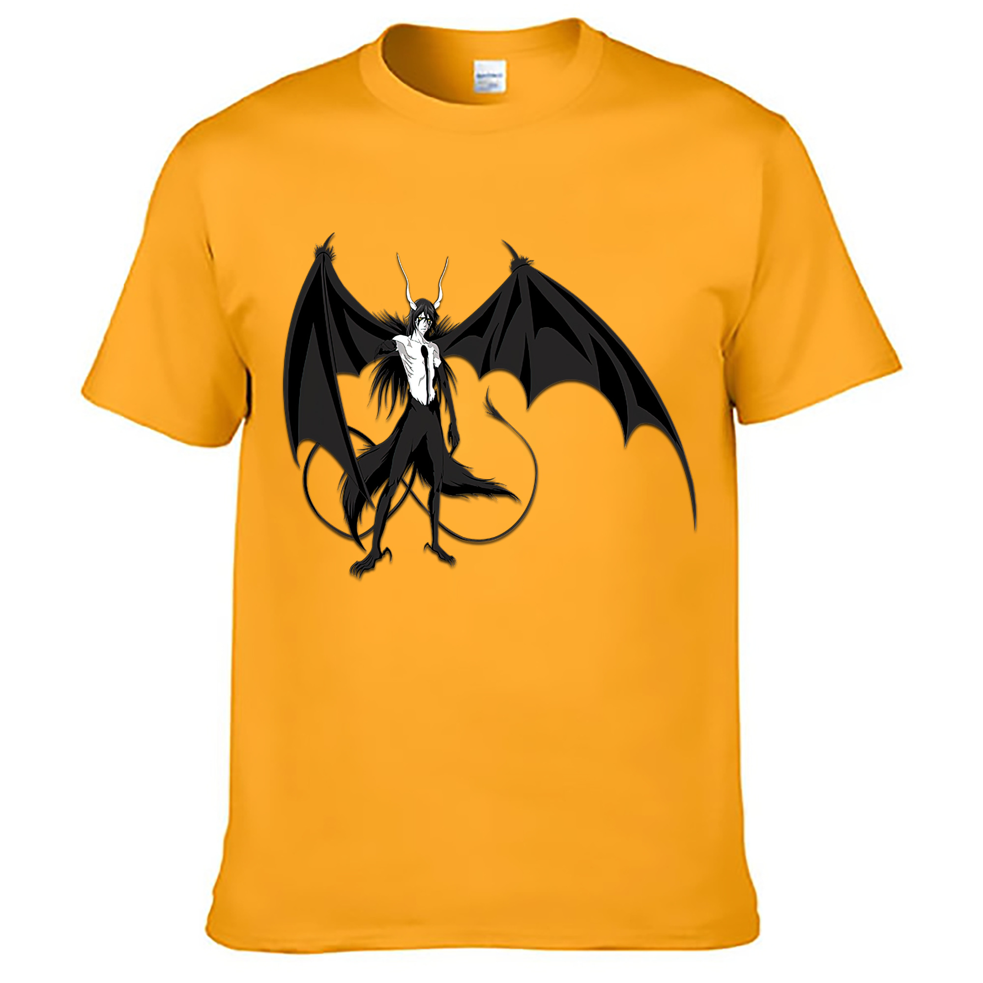 （画像用） ブリーチ ウルキオラ·シファー BLEACH Ulquiorra cifer 綿100％ メンズ半袖Tシャツ｜肌触りやわらか＆通気性