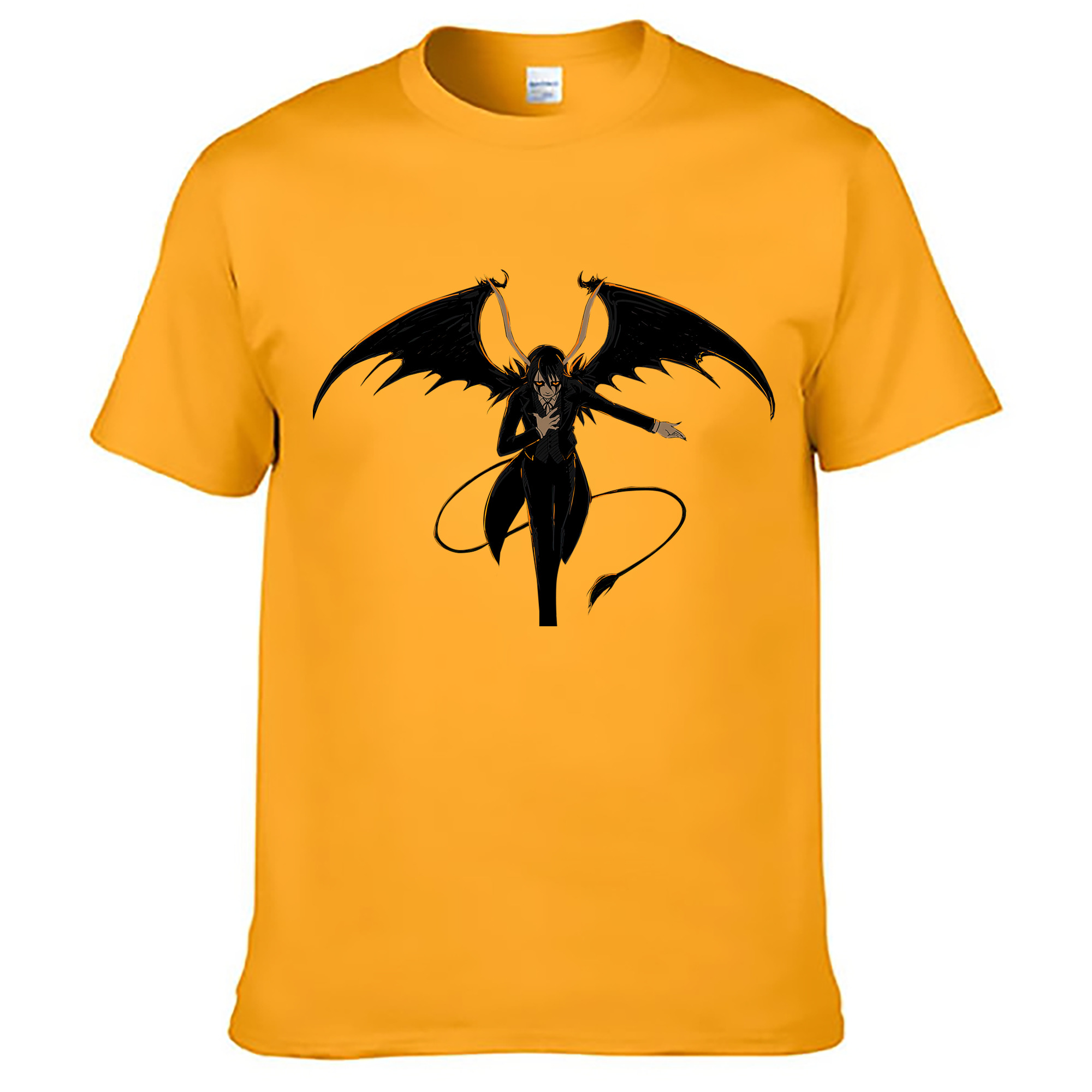 （画像用） ブリーチ ウルキオラ·シファー BLEACH Ulquiorra cifer 綿100％ メンズ半袖Tシャツ｜肌触りやわらか＆通気性