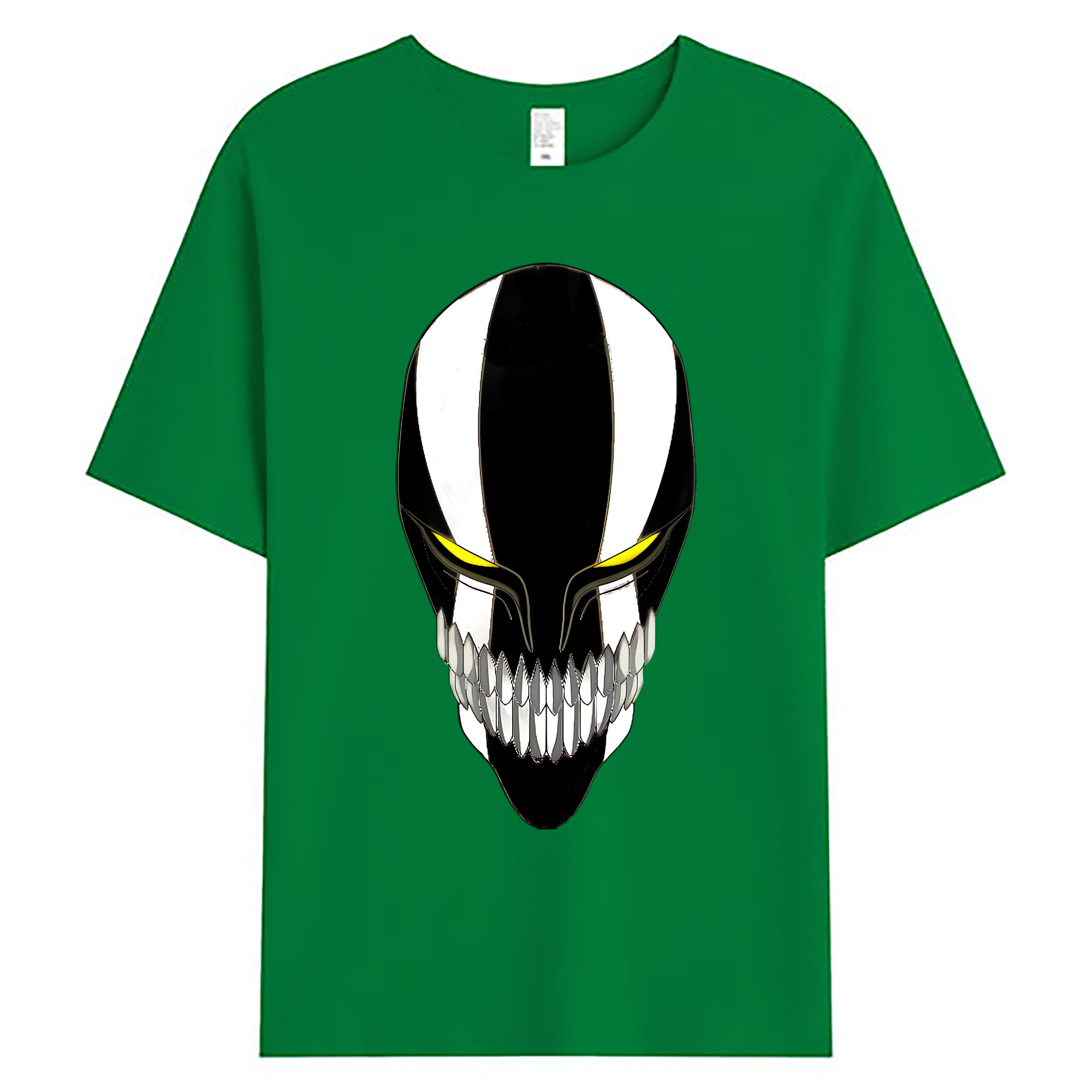 （画像用） ブリーチ 黒崎一護（くろさき いちご）BLEACH Kurosaki Ichigo 綿100％ メンズ半袖Tシャツ｜肌触りやわらか＆通気性