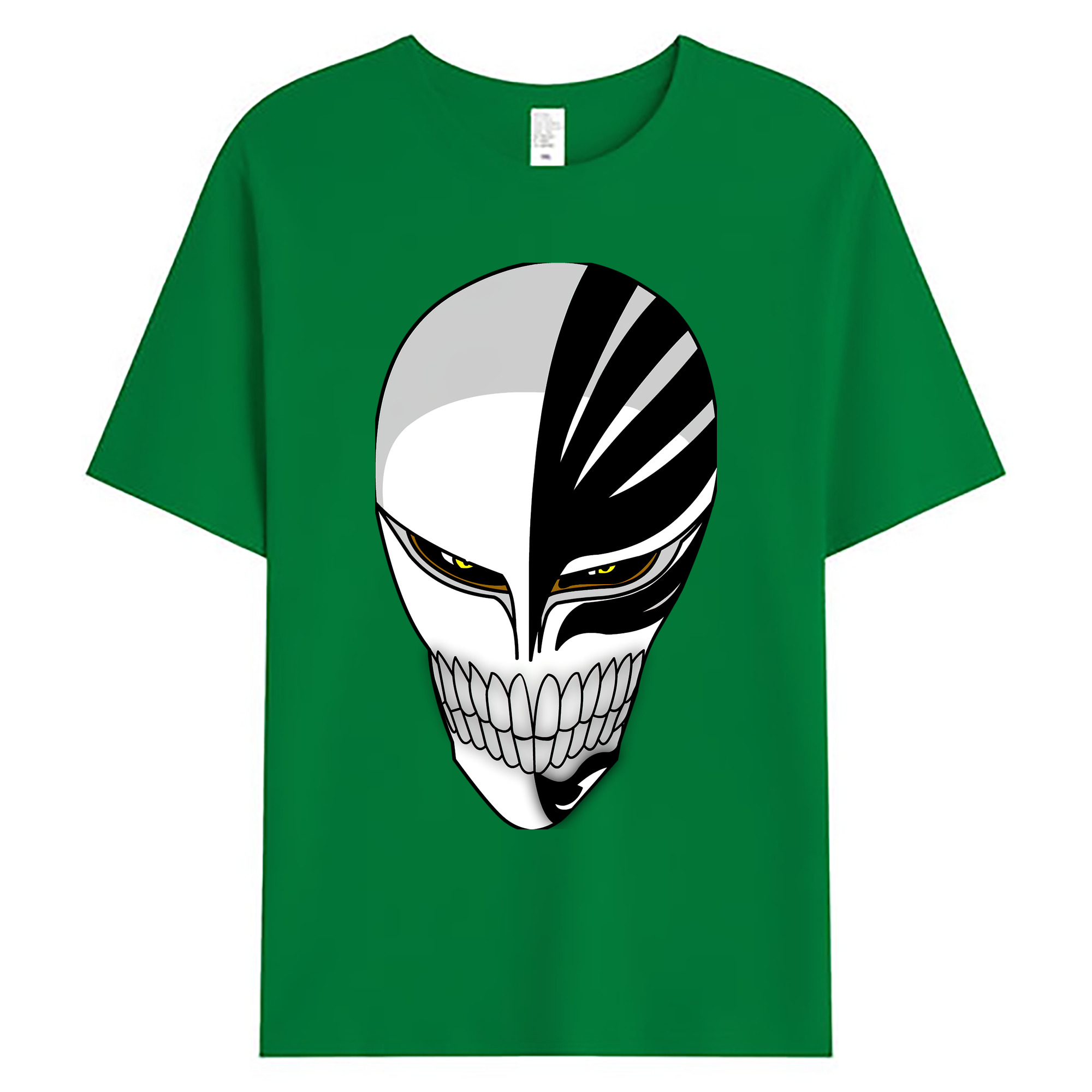 （画像用） ブリーチ 黒崎一護（くろさき いちご）BLEACH Kurosaki Ichigo 綿100％ メンズ半袖Tシャツ｜肌触りやわらか＆通気性