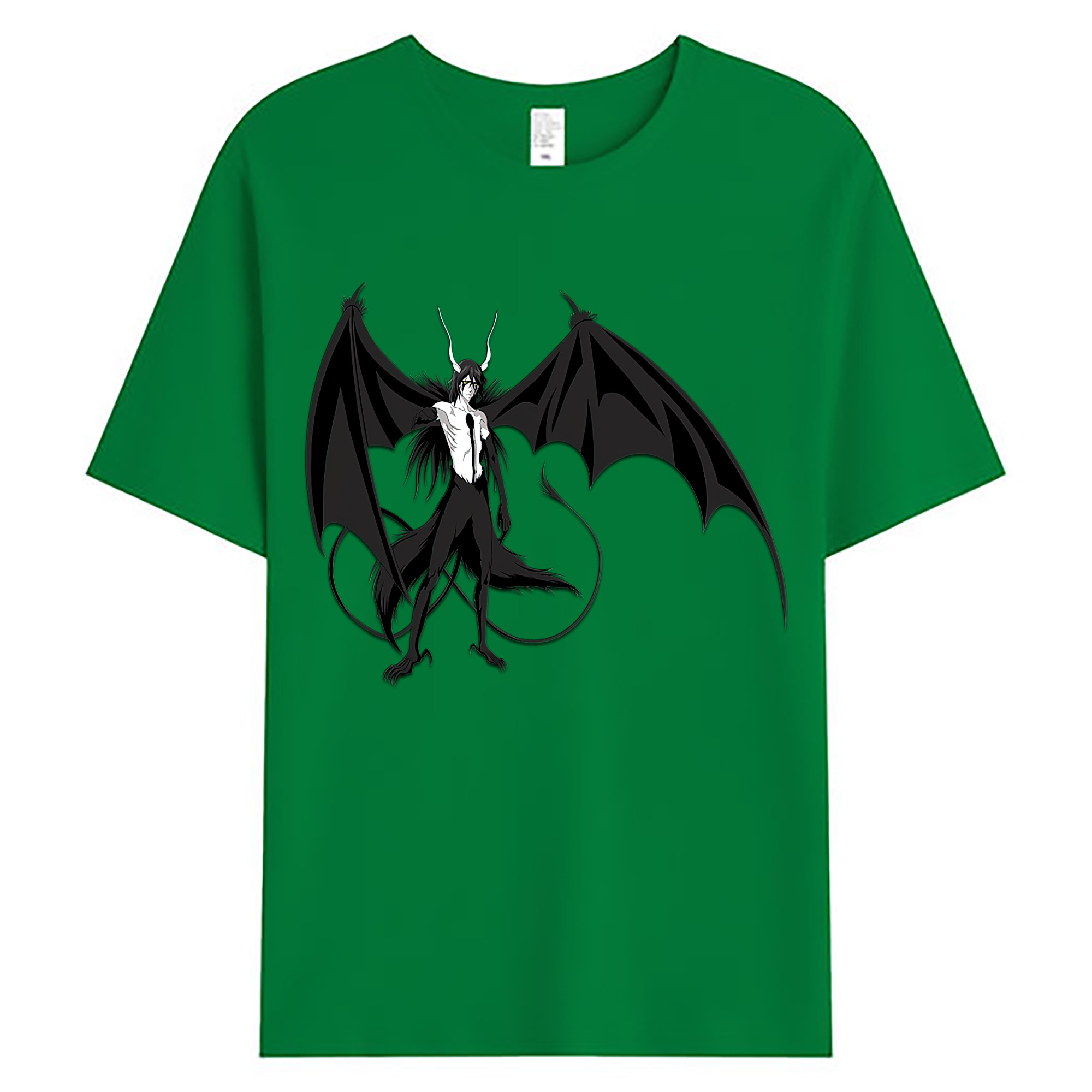 （画像用） ブリーチ ウルキオラ·シファー BLEACH Ulquiorra cifer 綿100％ メンズ半袖Tシャツ｜肌触りやわらか＆通気性