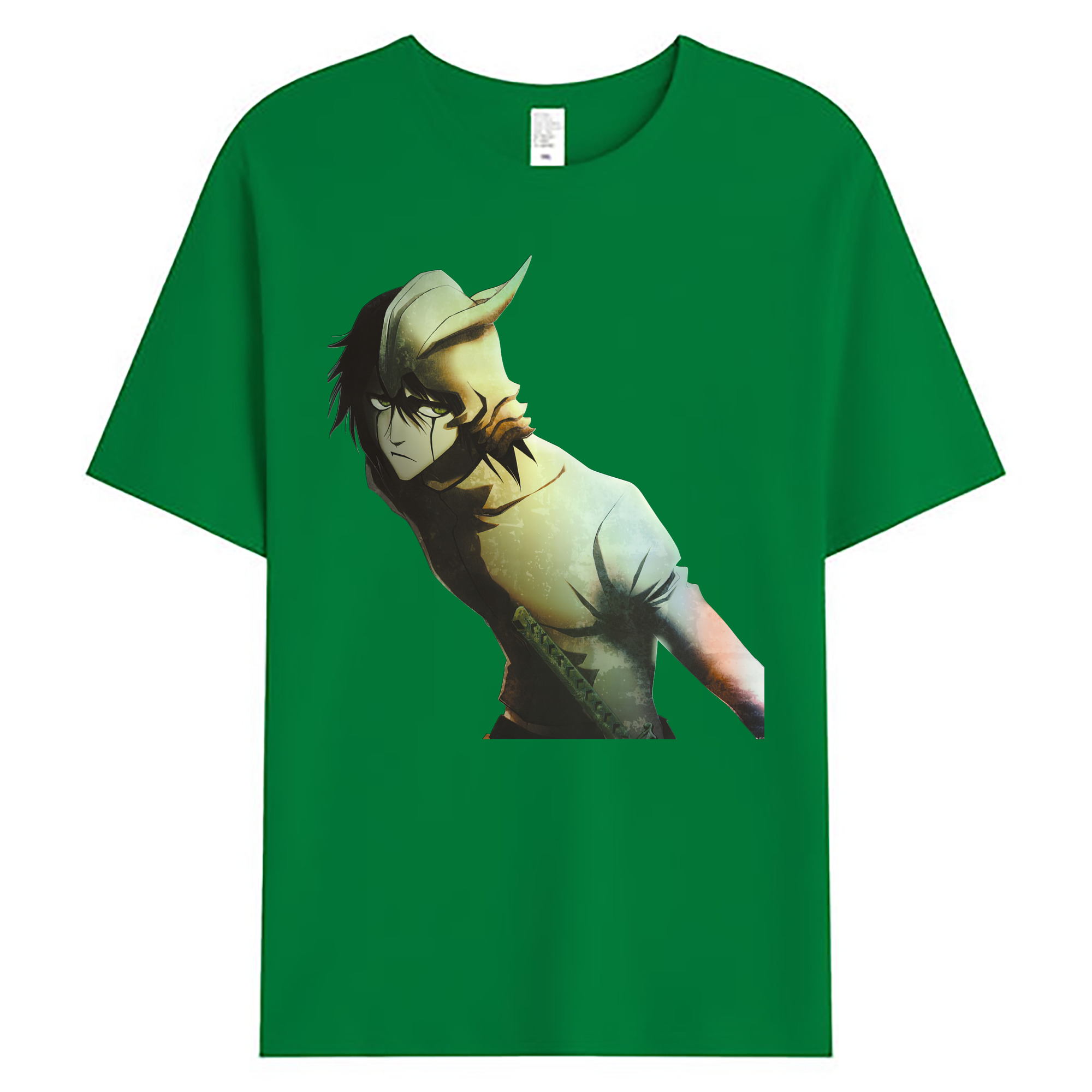 （画像用） ブリーチ ウルキオラ·シファー BLEACH Ulquiorra cifer 綿100％ メンズ半袖Tシャツ｜肌触りやわらか＆通気性