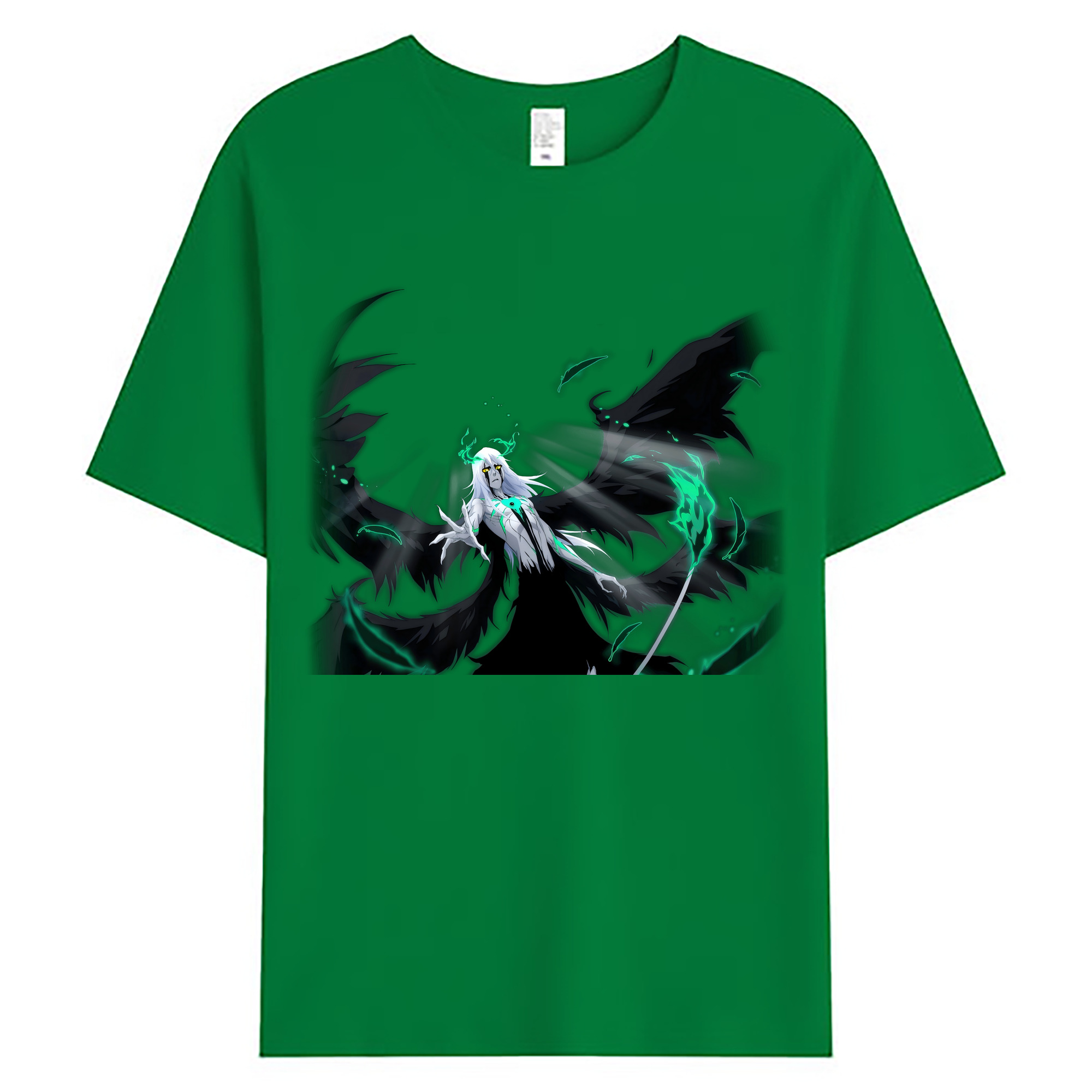 （画像用） ブリーチ ウルキオラ·シファー BLEACH Ulquiorra cifer 綿100％ メンズ半袖Tシャツ｜肌触りやわらか＆通気性