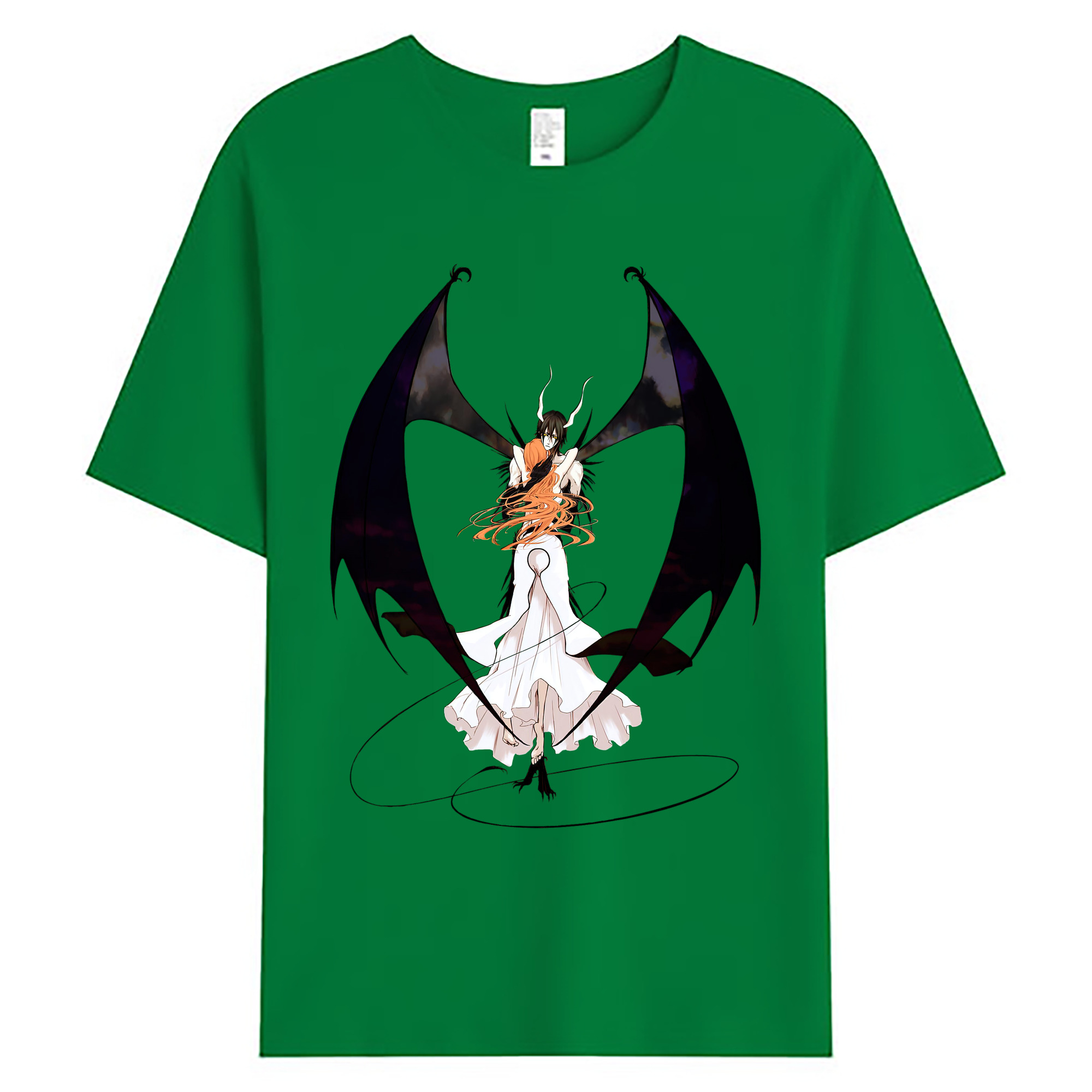 （画像用） ブリーチ ウルキオラ·シファー BLEACH Ulquiorra cifer 綿100％ メンズ半袖Tシャツ｜肌触りやわらか＆通気性