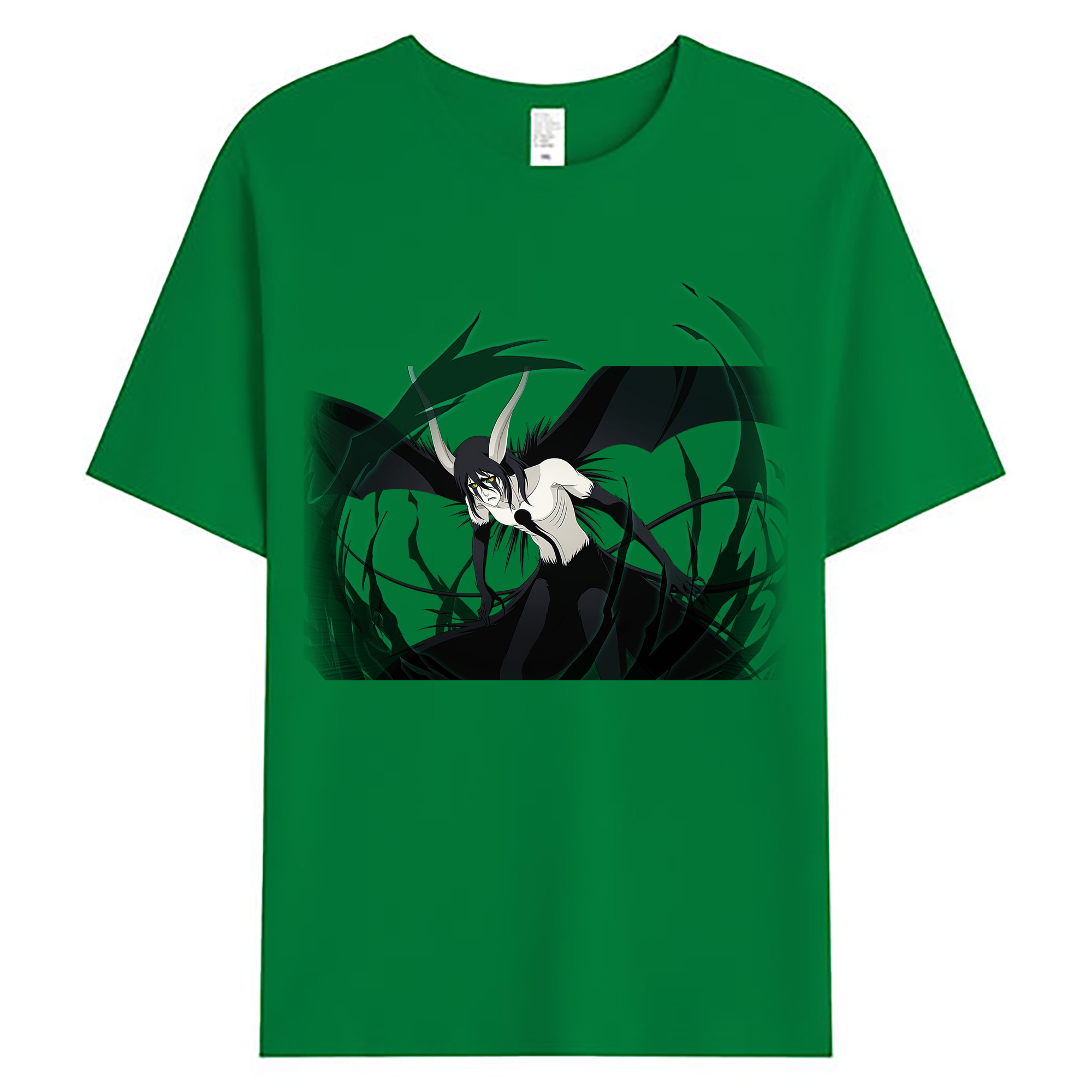 （画像用） ブリーチ ウルキオラ·シファー BLEACH Ulquiorra cifer 綿100％ メンズ半袖Tシャツ｜肌触りやわらか＆通気性