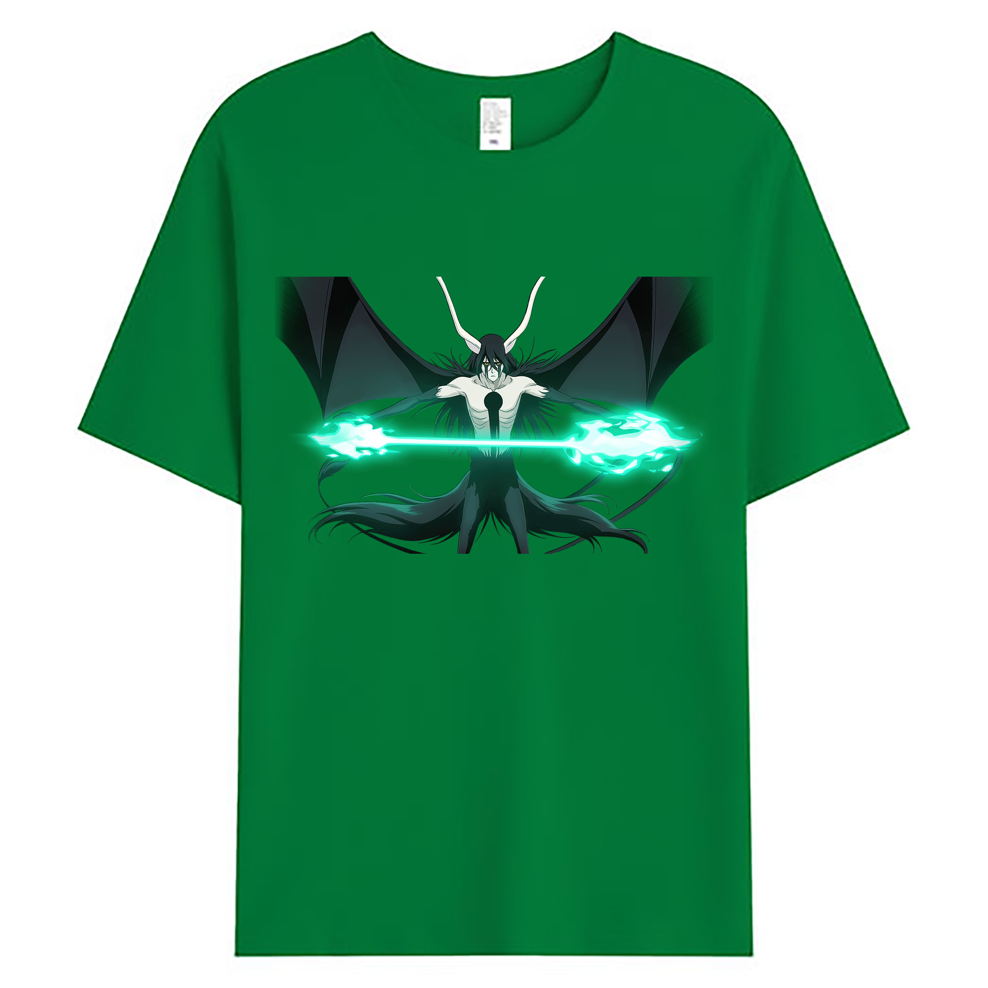 （画像用） ブリーチ ウルキオラ·シファー BLEACH Ulquiorra cifer 綿100％ メンズ半袖Tシャツ｜肌触りやわらか＆通気性