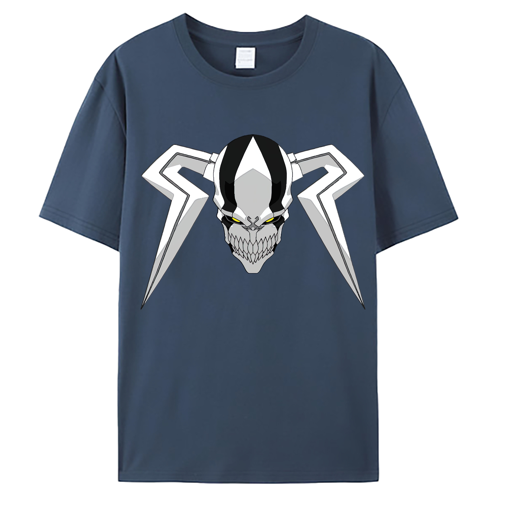 （画像用） ブリーチ 黒崎一護（くろさき いちご）BLEACH Kurosaki Ichigo 綿100％ メンズ半袖Tシャツ｜肌触りやわらか＆通気性