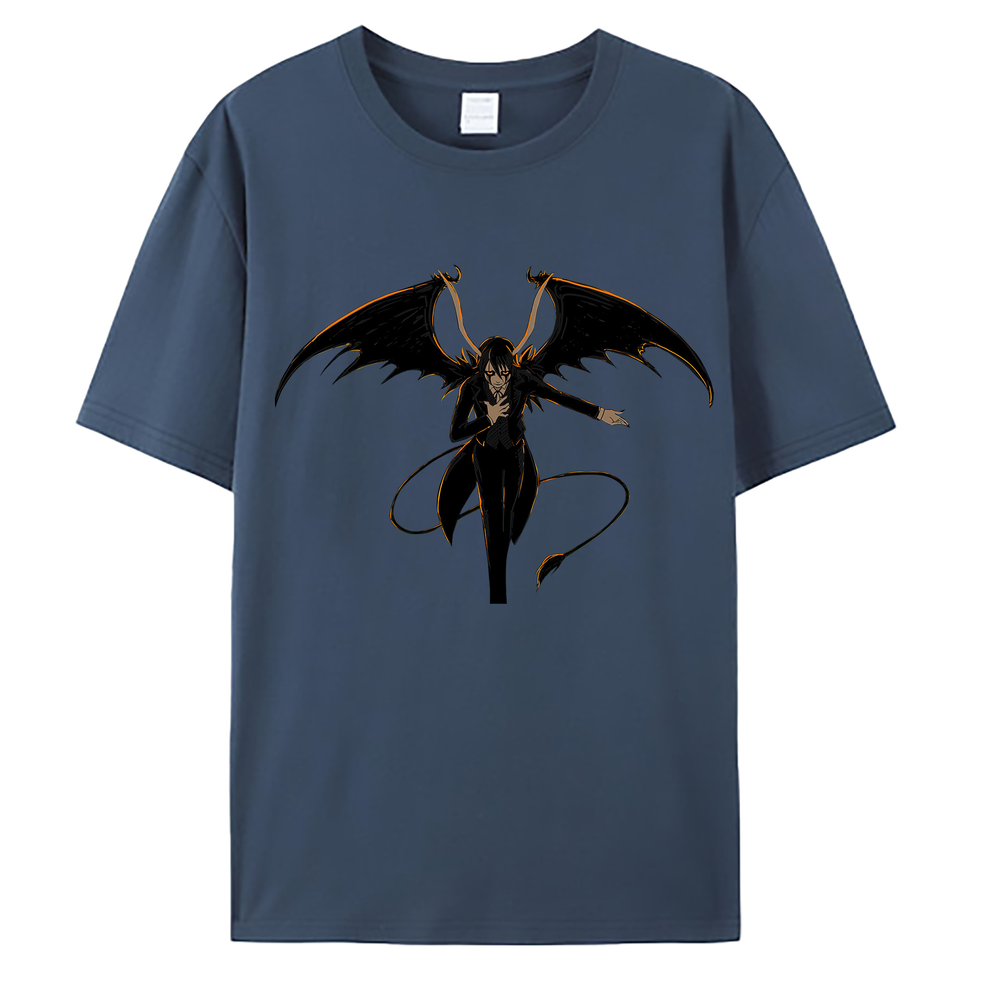 （画像用） ブリーチ ウルキオラ·シファー BLEACH Ulquiorra cifer 綿100％ メンズ半袖Tシャツ｜肌触りやわらか＆通気性