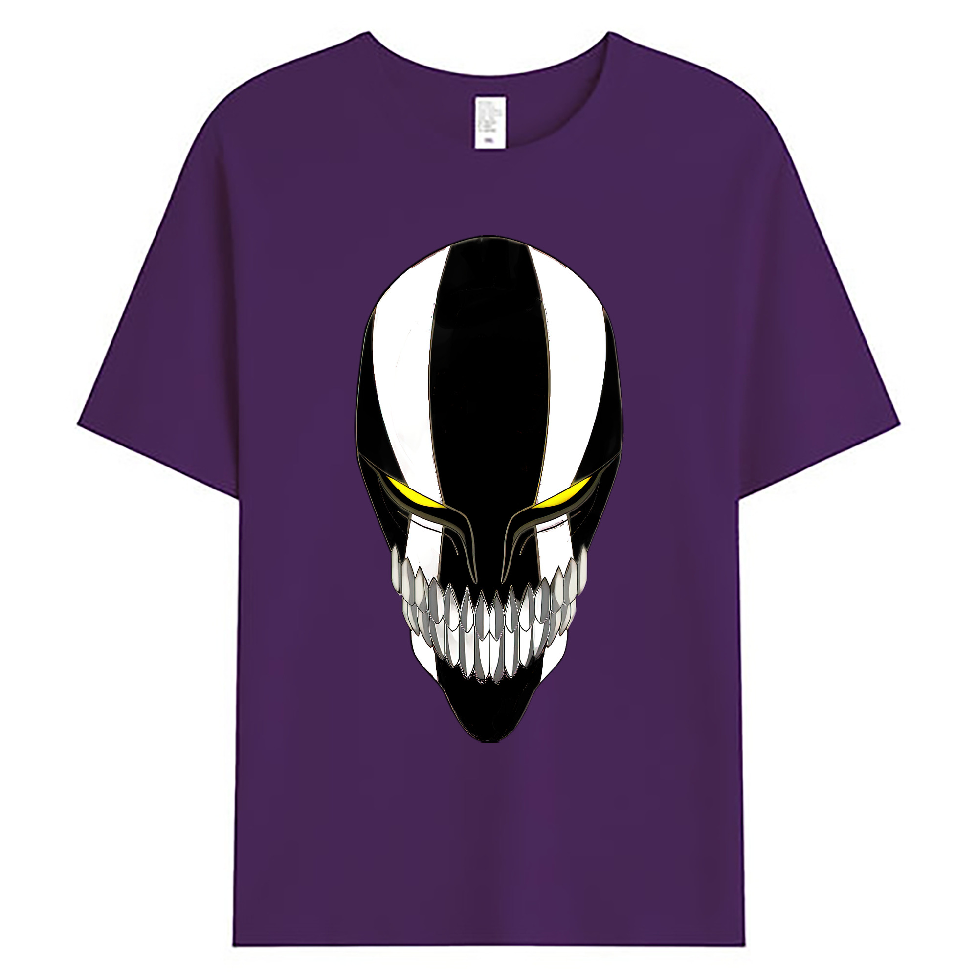 （画像用） ブリーチ 黒崎一護（くろさき いちご）BLEACH Kurosaki Ichigo 綿100％ メンズ半袖Tシャツ｜肌触りやわらか＆通気性