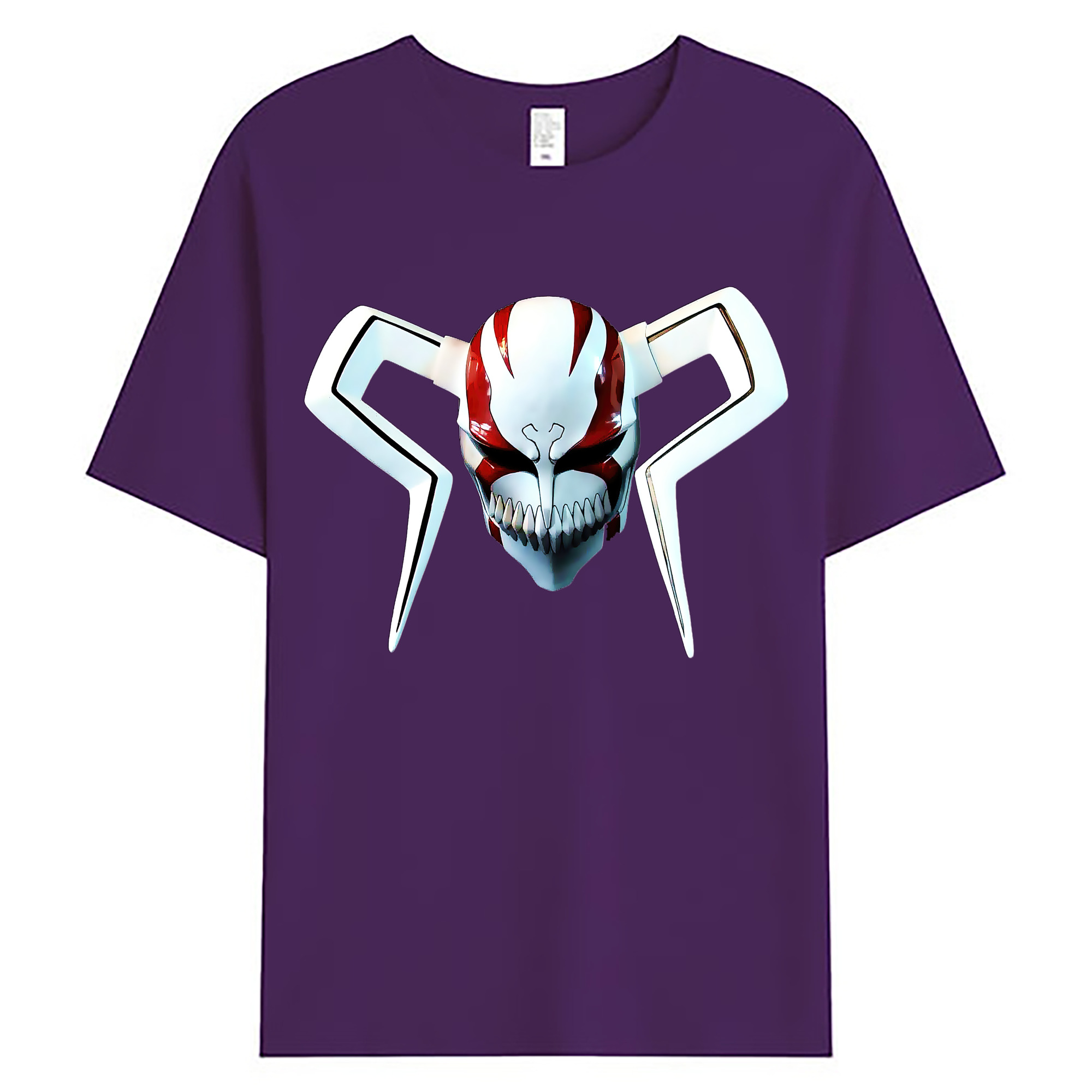 （画像用） ブリーチ 黒崎一護（くろさき いちご）BLEACH Kurosaki Ichigo 綿100％ メンズ半袖Tシャツ｜肌触りやわらか＆通気性