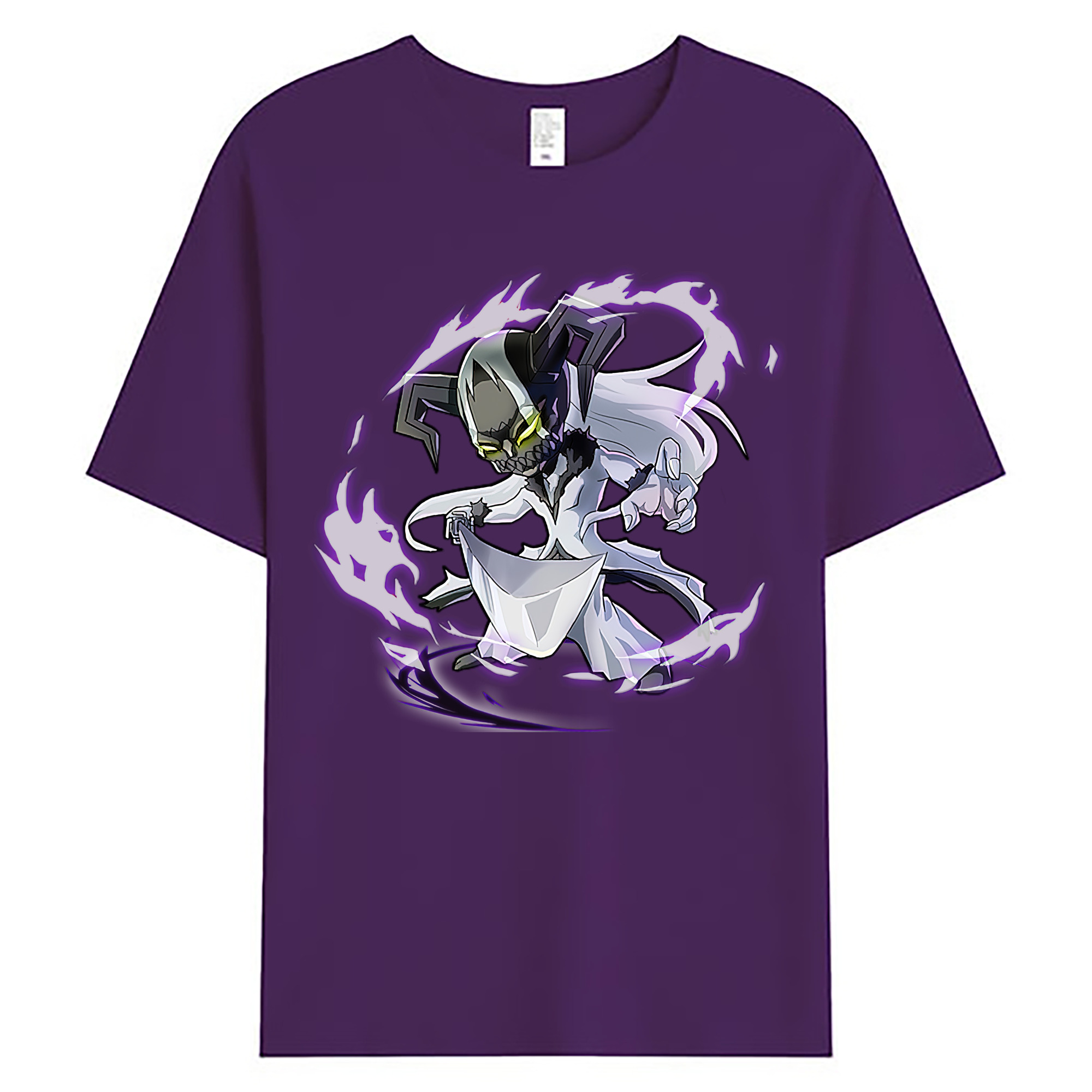 （画像用） ブリーチ 黒崎一護（くろさき いちご）BLEACH Kurosaki Ichigo 綿100％ メンズ半袖Tシャツ｜肌触りやわらか＆通気性