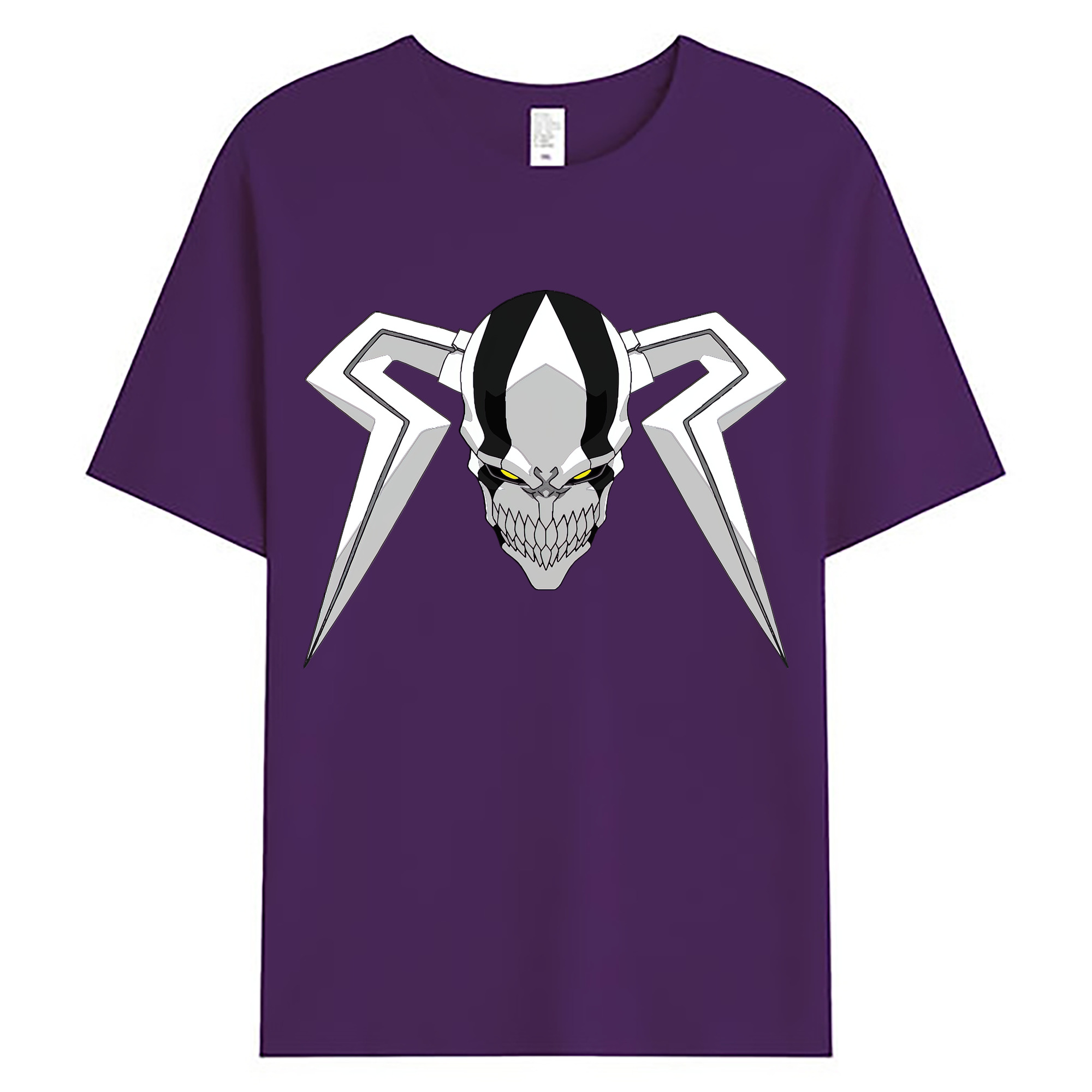 （画像用） ブリーチ 黒崎一護（くろさき いちご）BLEACH Kurosaki Ichigo 綿100％ メンズ半袖Tシャツ｜肌触りやわらか＆通気性