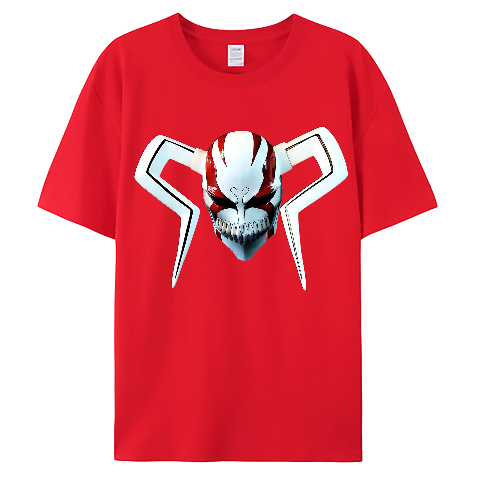 （画像用） ブリーチ 黒崎一護（くろさき いちご）BLEACH Kurosaki Ichigo 綿100％ メンズ半袖Tシャツ｜肌触りやわらか＆通気性