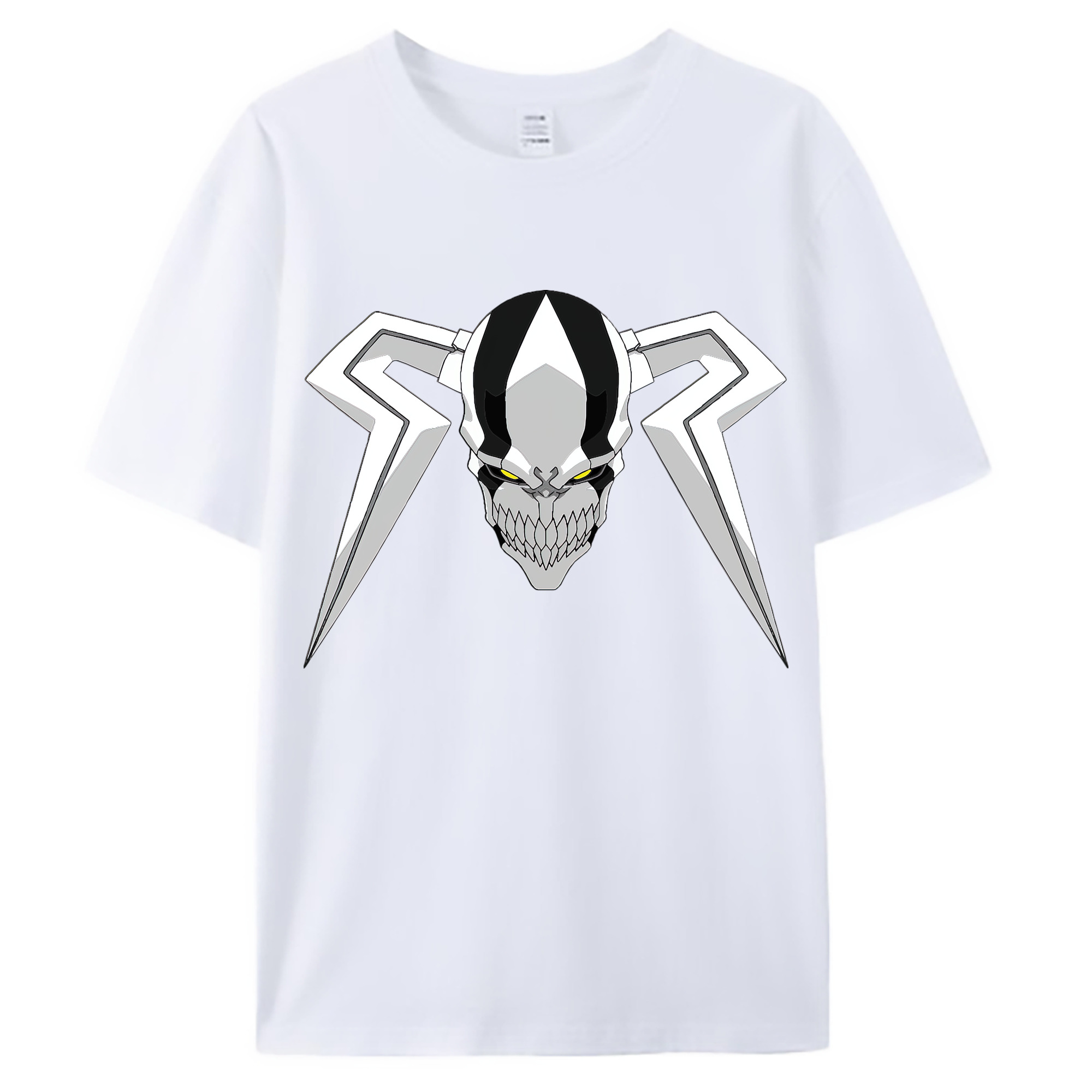 （画像用） ブリーチ 黒崎一護（くろさき いちご）BLEACH Kurosaki Ichigo 綿100％ メンズ半袖Tシャツ｜肌触りやわらか＆通気性