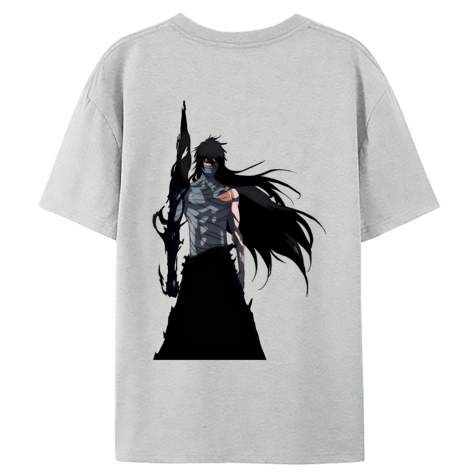 （画像用） ブリーチ 黒崎一護（くろさき いちご）BLEACH Kurosaki Ichigo レディース半袖Tシャツ(バックプリント)
