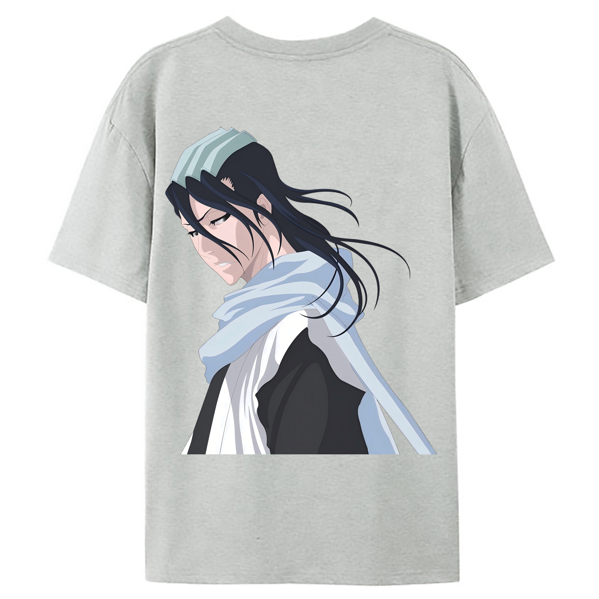 （画像用） ブリーチ くちき びゃくや BLEACH Kuchiki Byakuya レディース半袖Tシャツ(バックプリント)