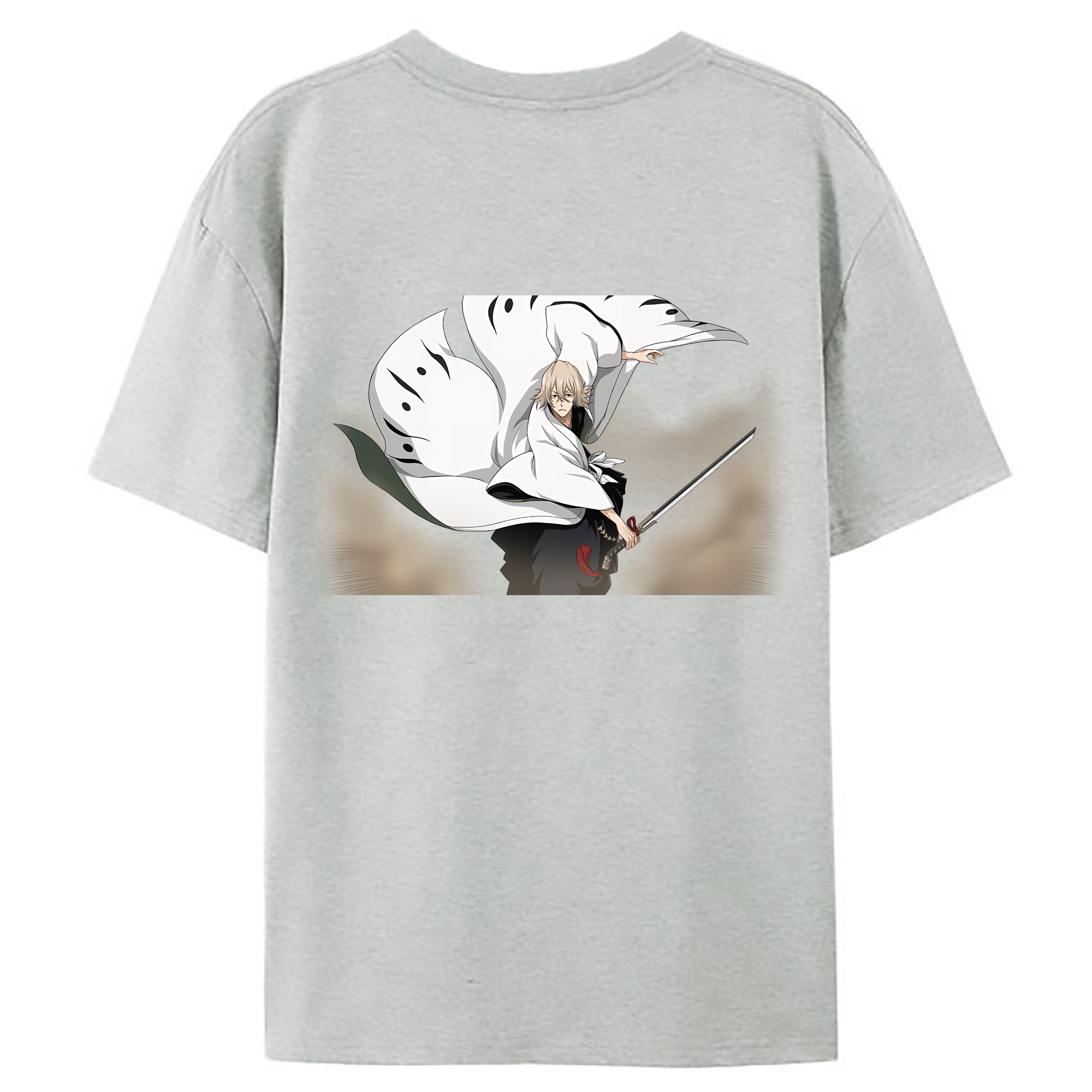 （画像用） "ブリーチ 浦原 喜助（うらはら きすけ） BLEACH Urahara Kisuke " レディース半袖Tシャツ(バックプリント)