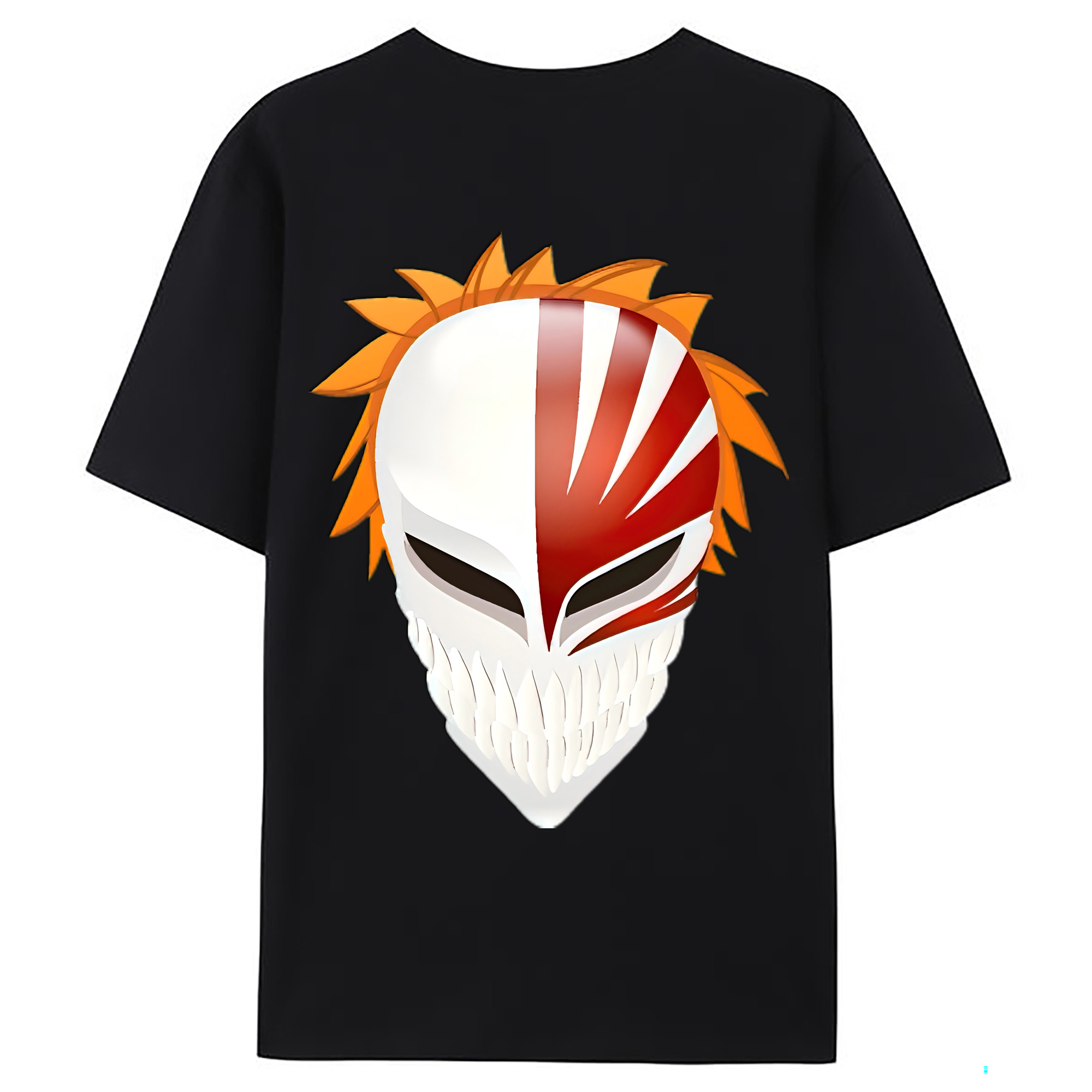 （画像用） ブリーチ 黒崎一護（くろさき いちご）BLEACH Kurosaki Ichigo レディース半袖Tシャツ(バックプリント)