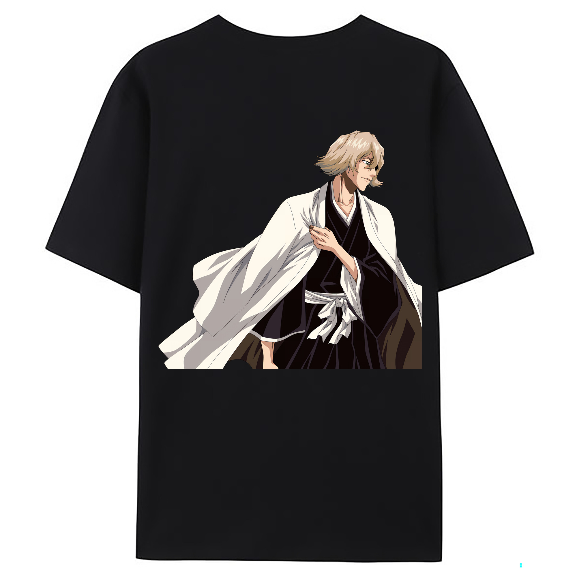 （画像用） "ブリーチ 浦原 喜助（うらはら きすけ） BLEACH Urahara Kisuke " レディース半袖Tシャツ(バックプリント)