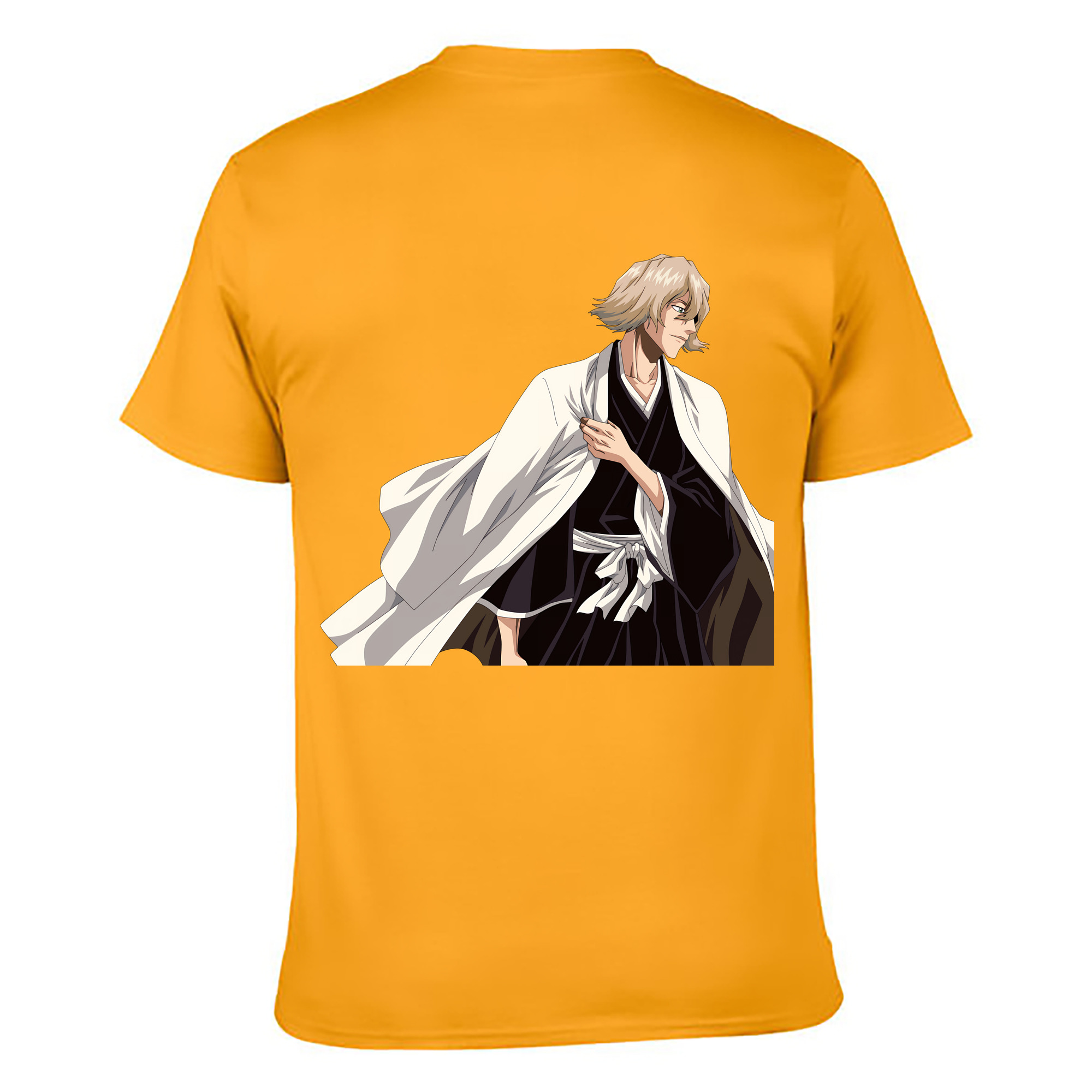 （画像用） "ブリーチ 浦原 喜助（うらはら きすけ） BLEACH Urahara Kisuke " レディース半袖Tシャツ(バックプリント)