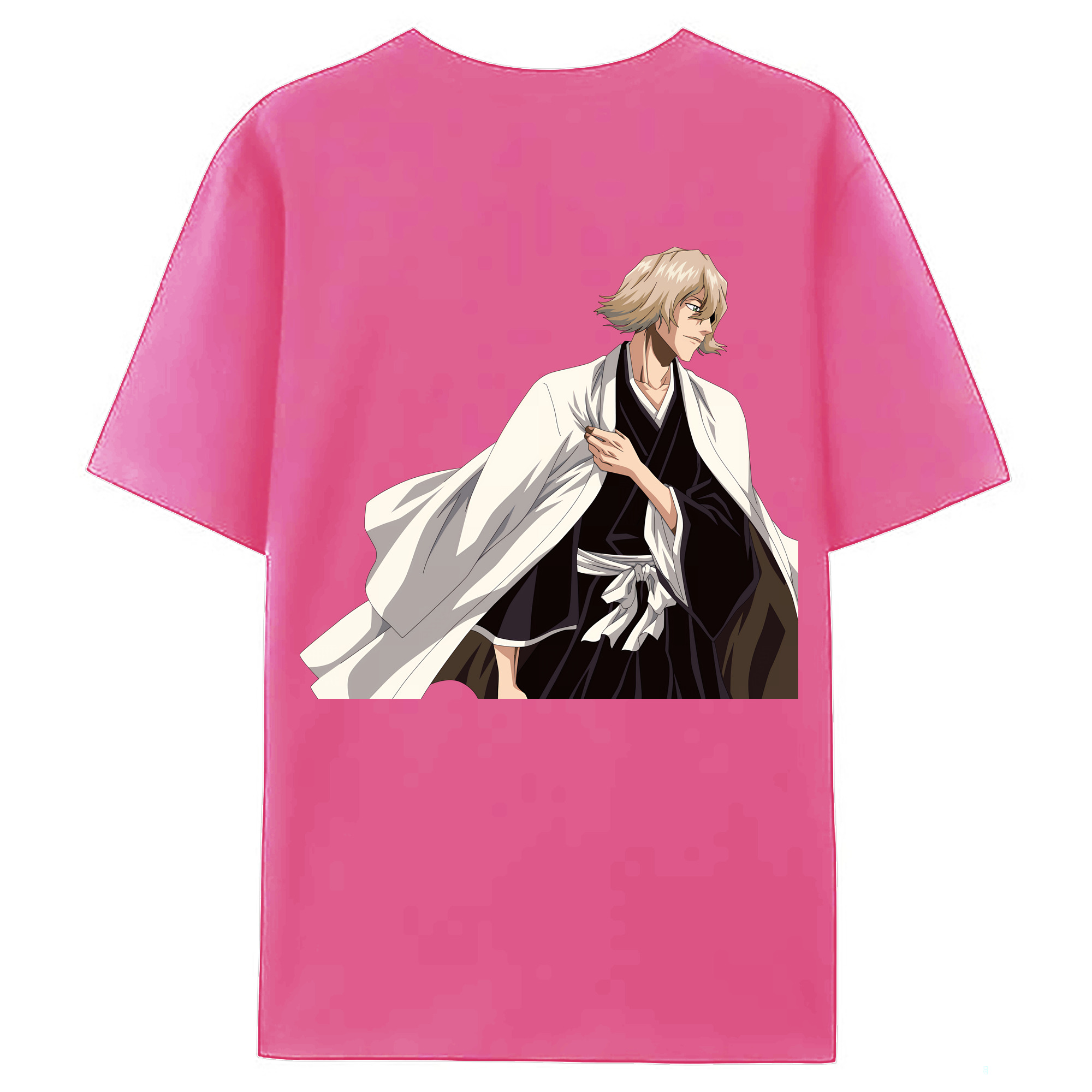 （画像用） "ブリーチ 浦原 喜助（うらはら きすけ） BLEACH Urahara Kisuke " レディース半袖Tシャツ(バックプリント)
