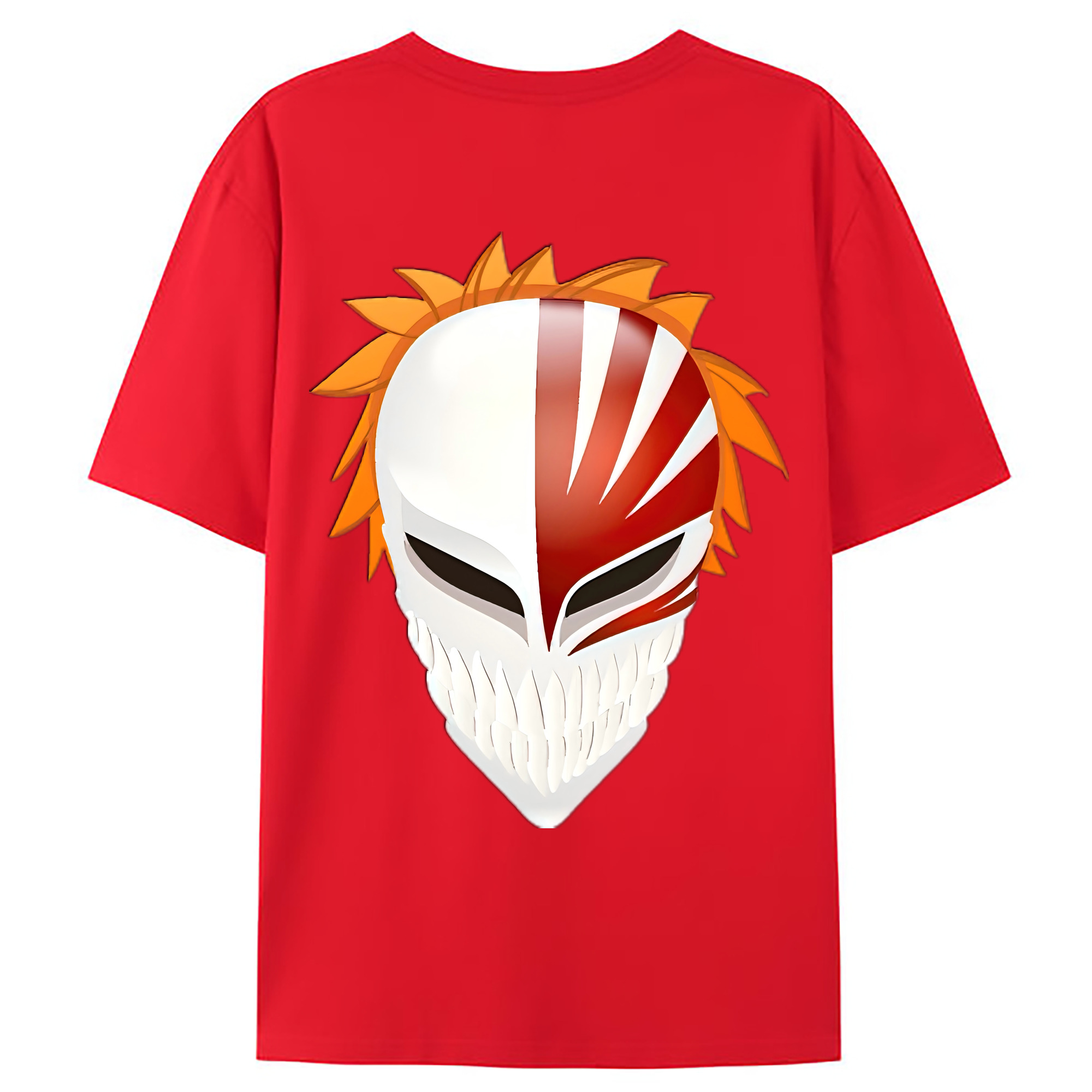 （画像用） ブリーチ 黒崎一護（くろさき いちご）BLEACH Kurosaki Ichigo レディース半袖Tシャツ(バックプリント)