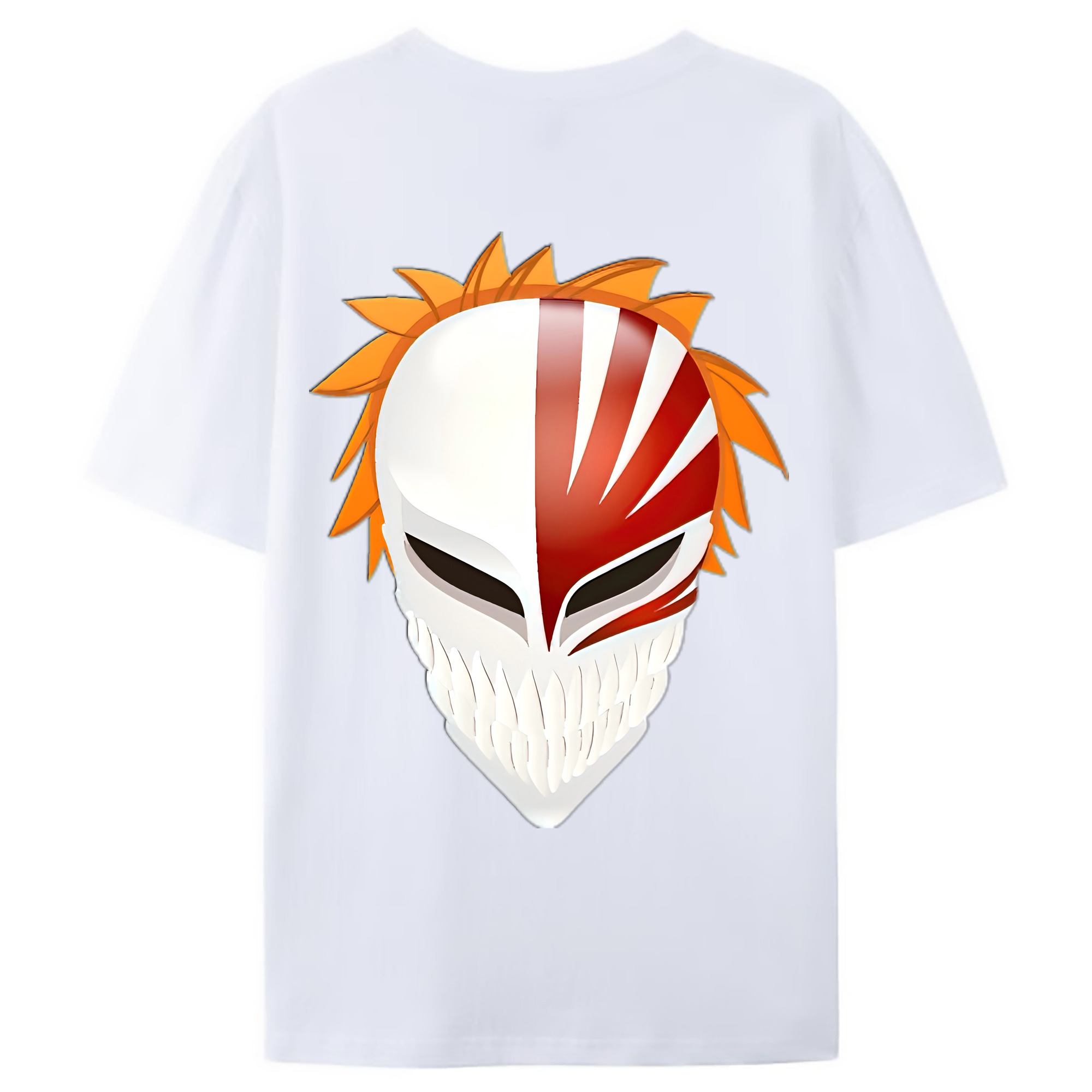 （画像用） ブリーチ 黒崎一護（くろさき いちご）BLEACH Kurosaki Ichigo レディース半袖Tシャツ(バックプリント)
