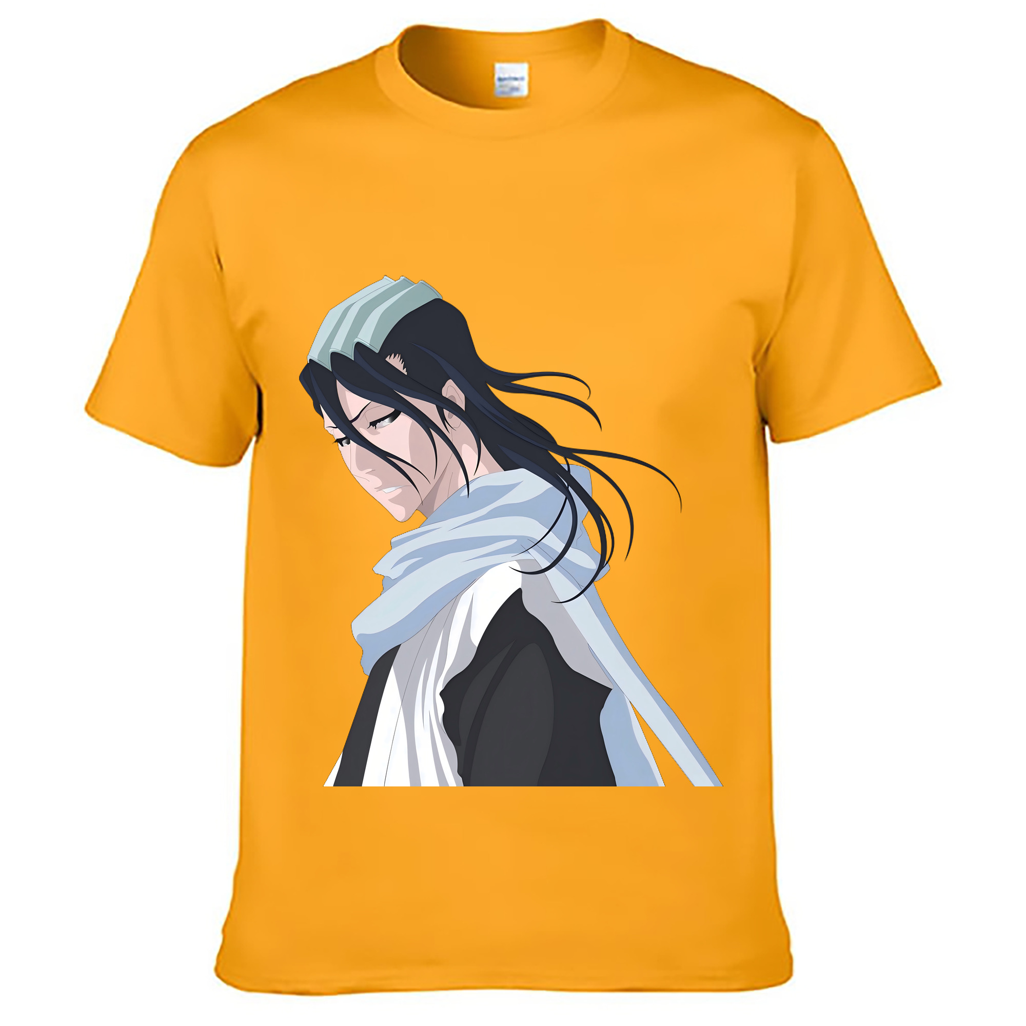 （画像用） ブリーチ くちき びゃくや BLEACH Kuchiki Byakuya レディースカジュアルプリントTシャツ（綿100％）