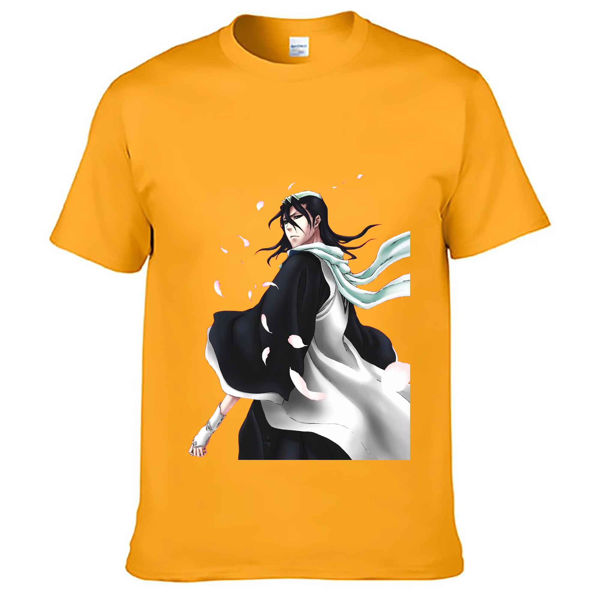 （画像用） ブリーチ くちき びゃくや BLEACH Kuchiki Byakuya レディースカジュアルプリントTシャツ（綿100％）