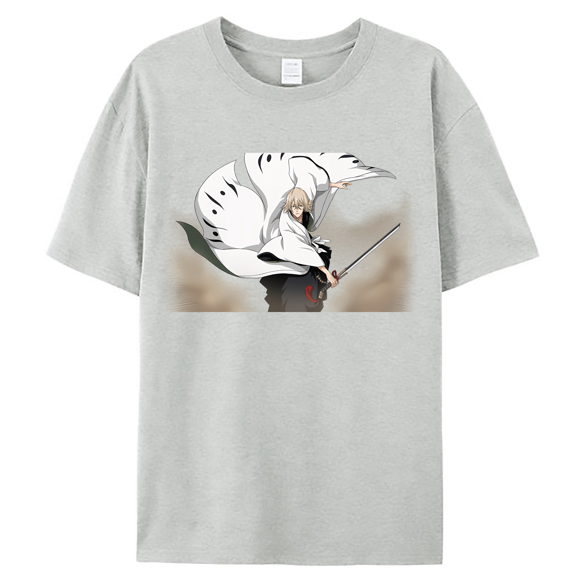 （画像用） "ブリーチ 浦原 喜助（うらはら きすけ） BLEACH Urahara Kisuke " レディースカジュアルプリントTシャツ（綿100％）