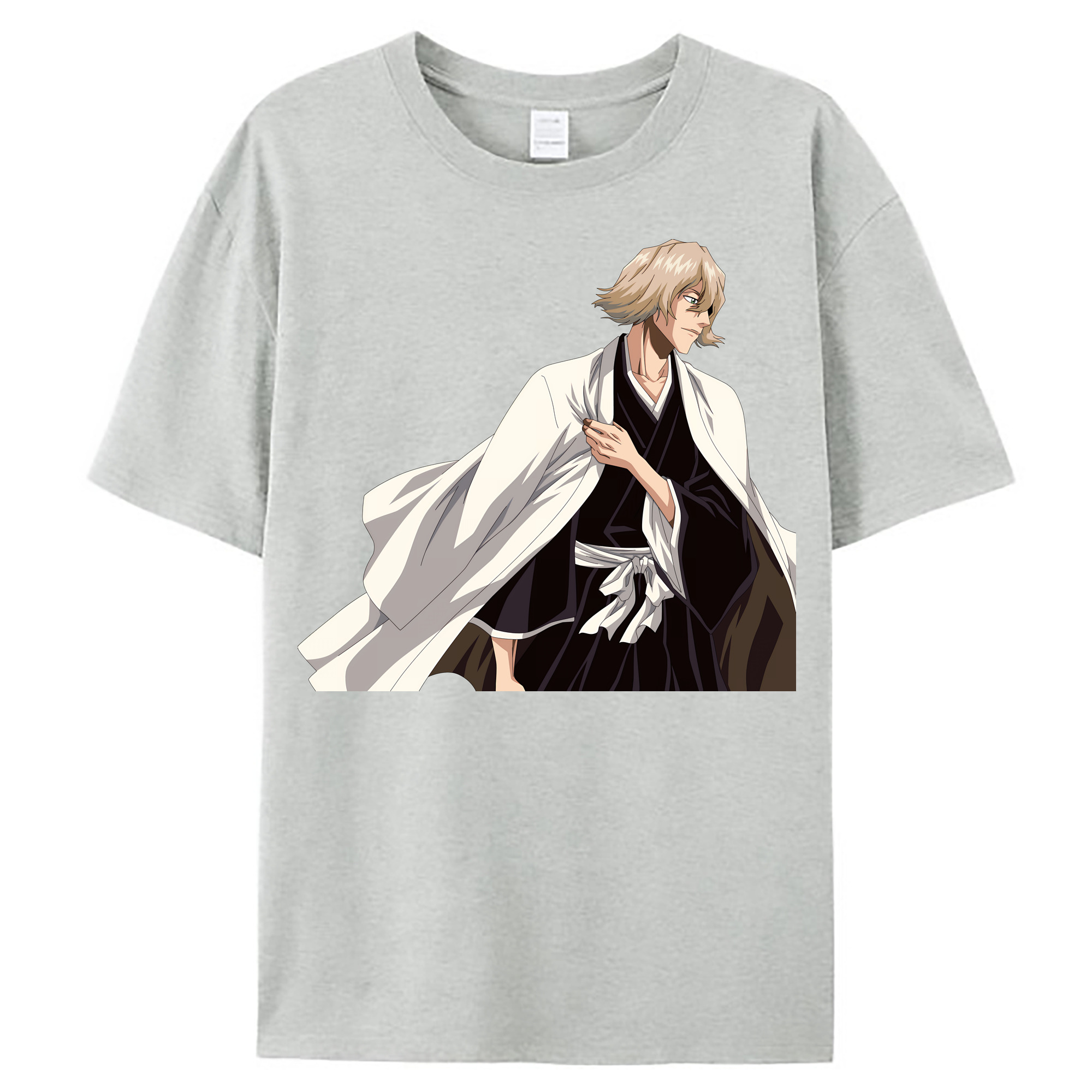（画像用） "ブリーチ 浦原 喜助（うらはら きすけ） BLEACH Urahara Kisuke " レディースカジュアルプリントTシャツ（綿100％）