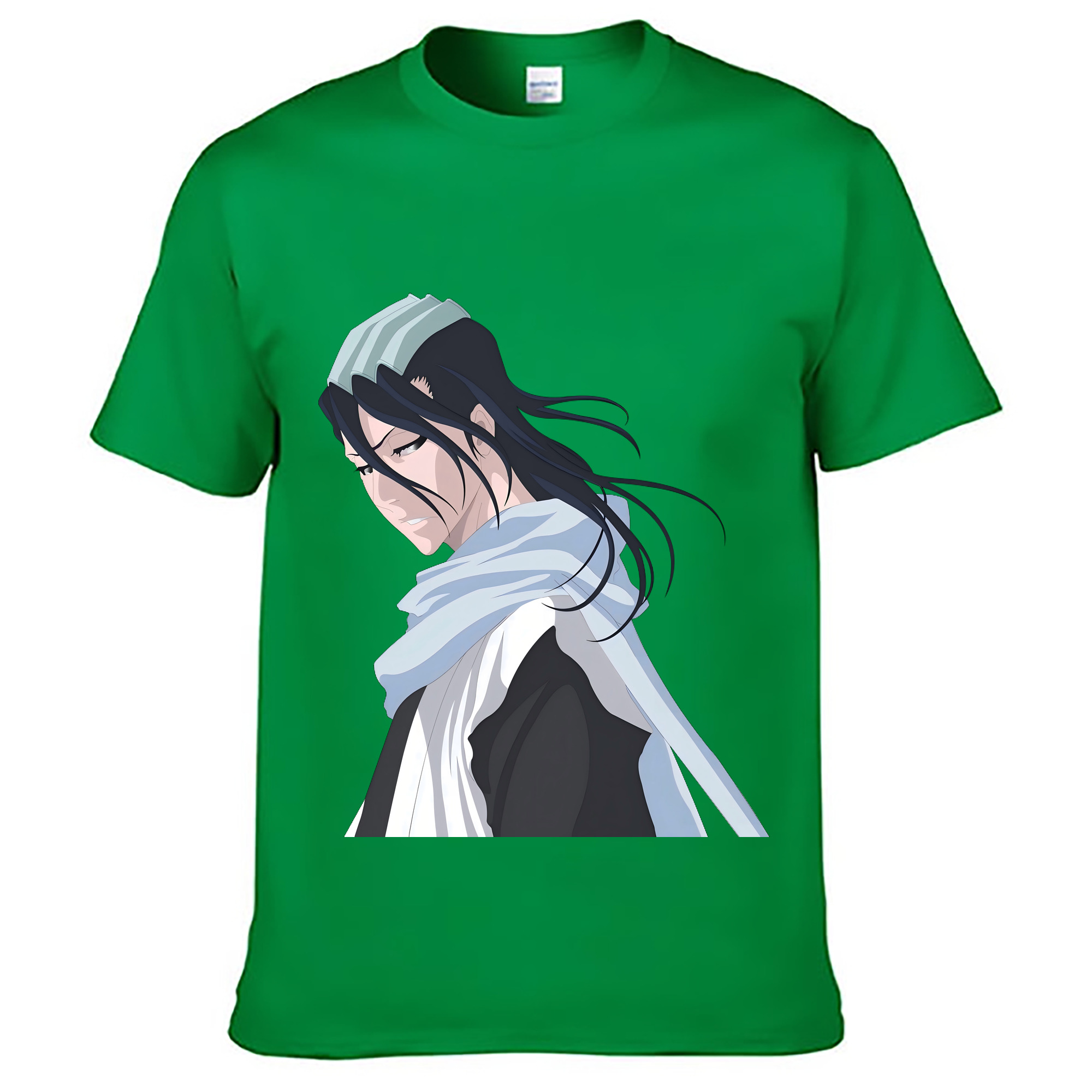 （画像用） ブリーチ くちき びゃくや BLEACH Kuchiki Byakuya レディースカジュアルプリントTシャツ（綿100％）