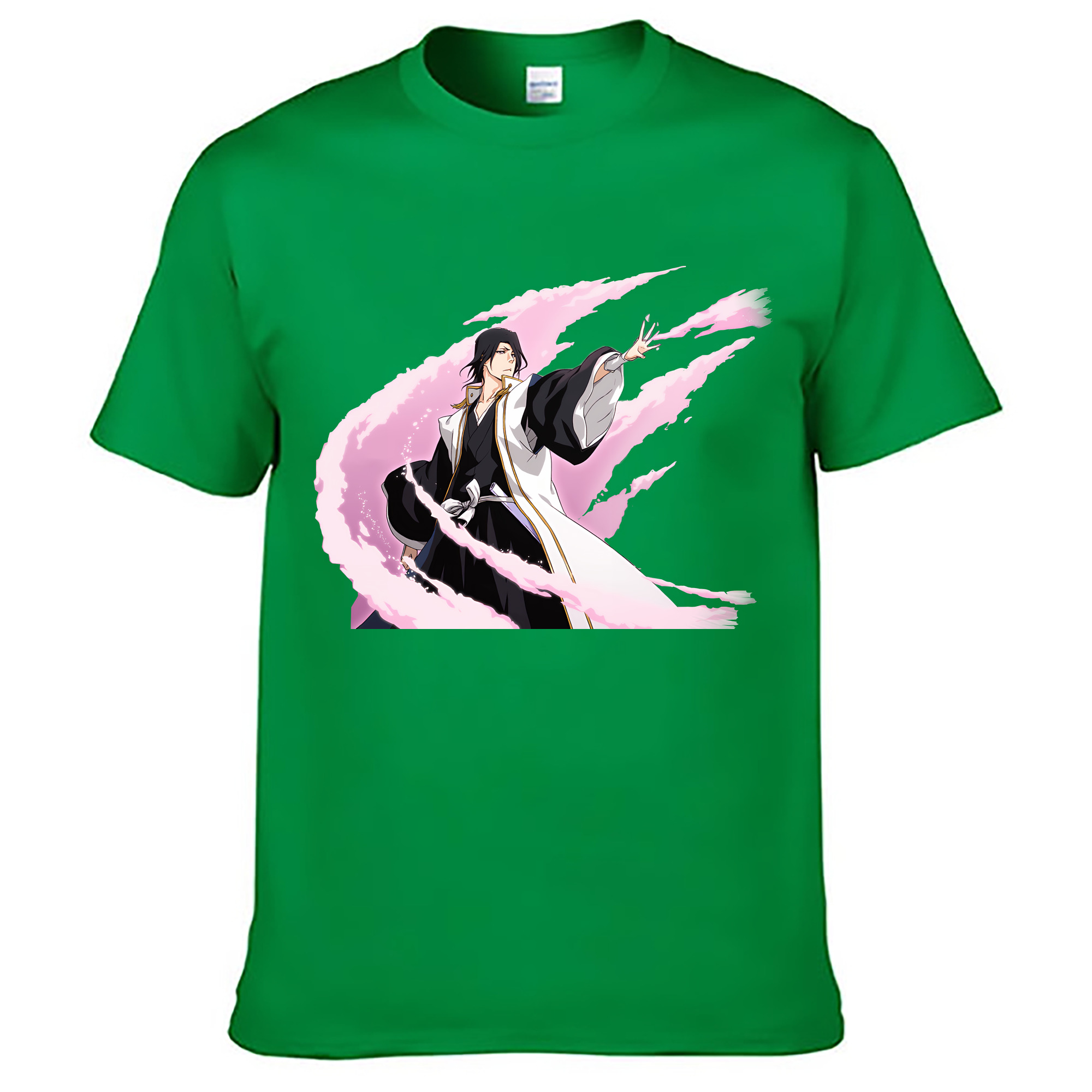 （画像用） ブリーチ くちき びゃくや BLEACH Kuchiki Byakuya レディースカジュアルプリントTシャツ（綿100％）