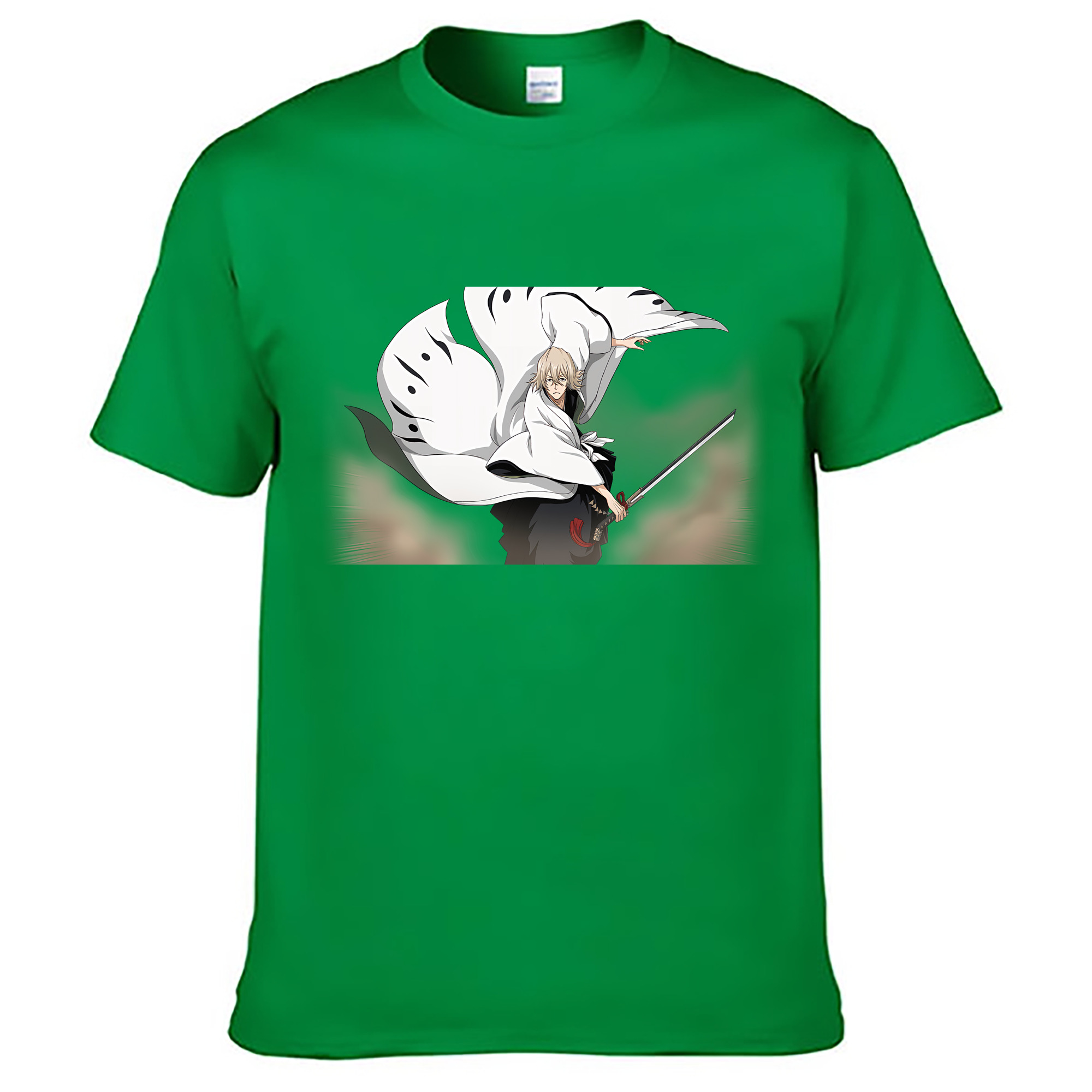 （画像用） "ブリーチ 浦原 喜助（うらはら きすけ） BLEACH Urahara Kisuke " レディースカジュアルプリントTシャツ（綿100％）