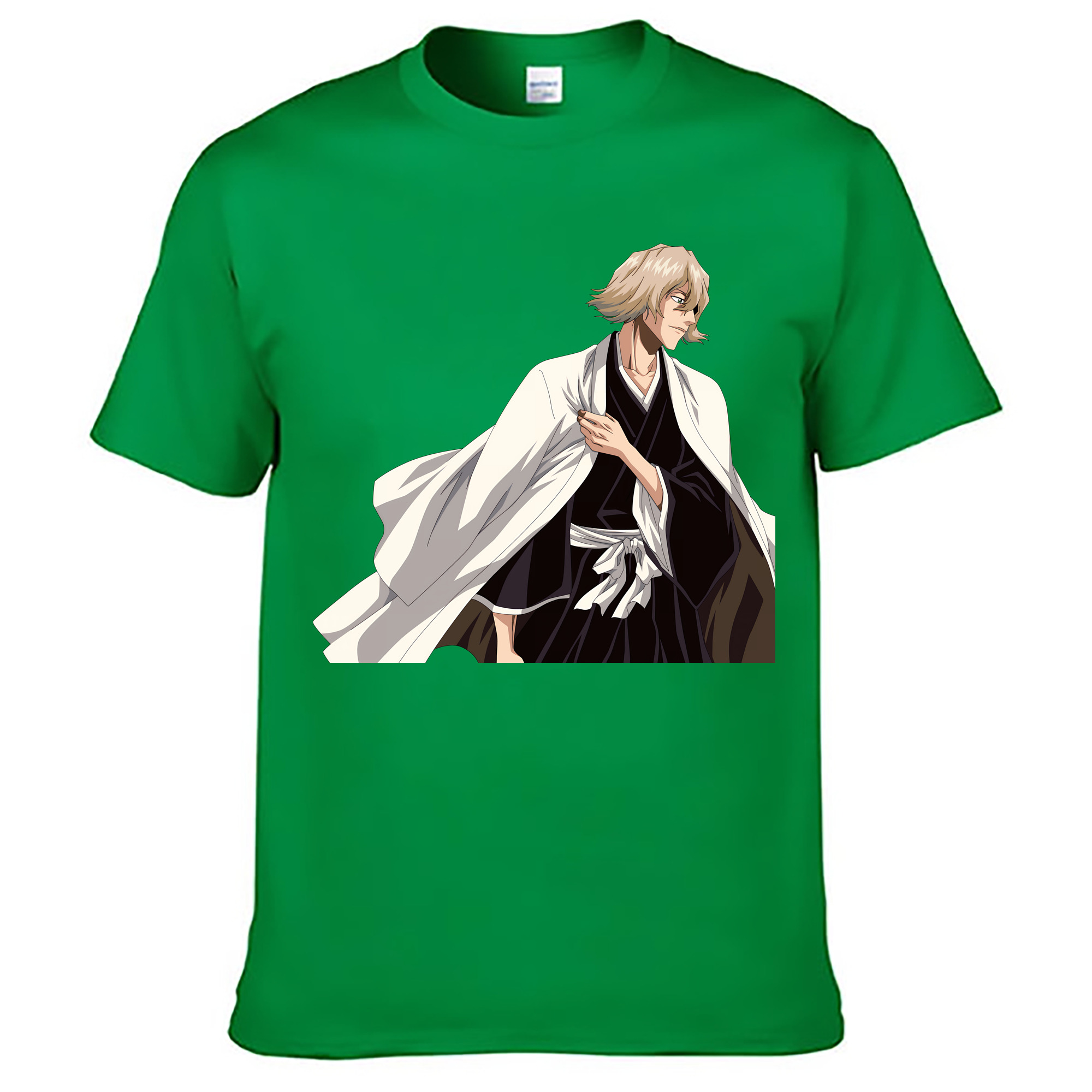 （画像用） "ブリーチ 浦原 喜助（うらはら きすけ） BLEACH Urahara Kisuke " レディースカジュアルプリントTシャツ（綿100％）