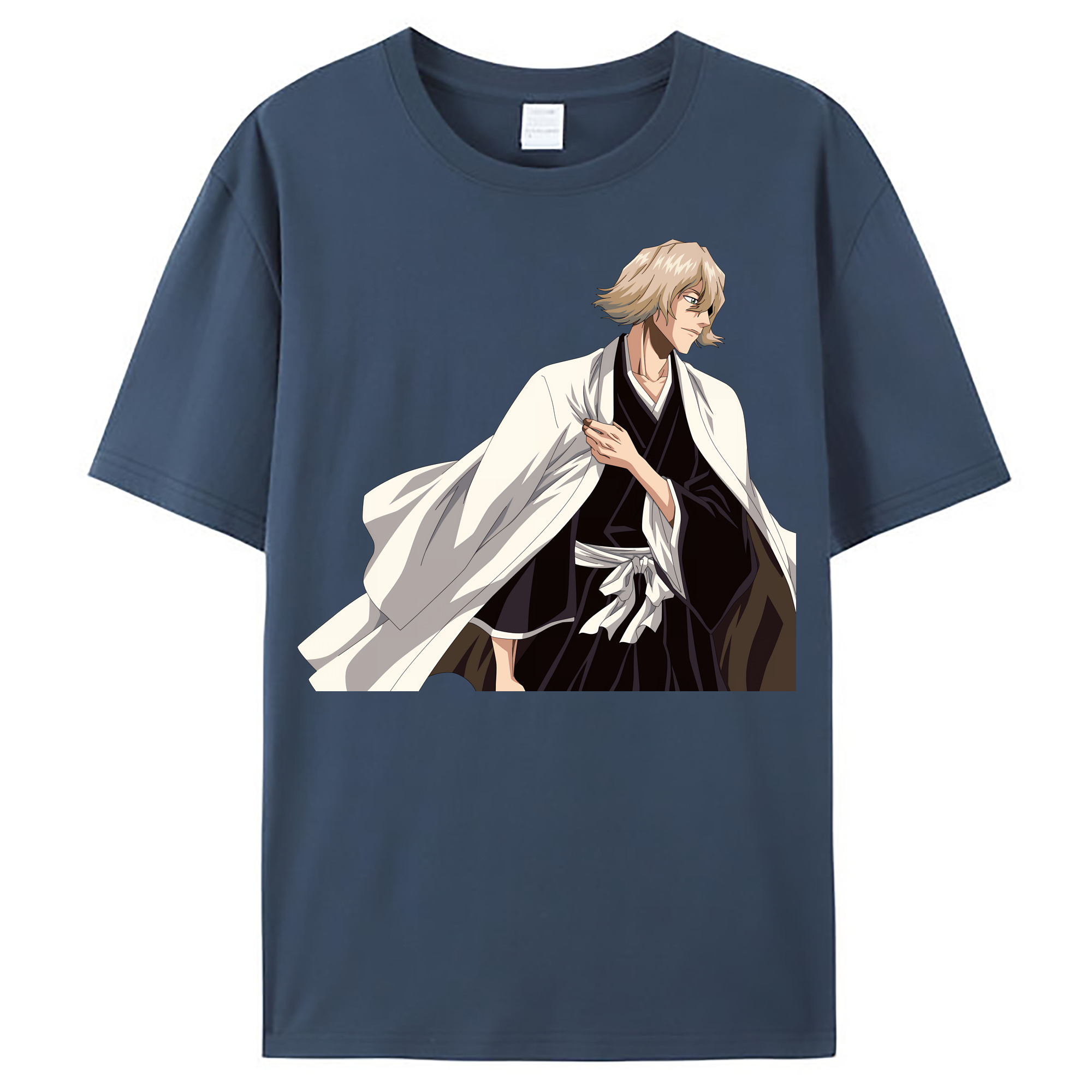 （画像用） "ブリーチ 浦原 喜助（うらはら きすけ） BLEACH Urahara Kisuke " レディースカジュアルプリントTシャツ（綿100％）