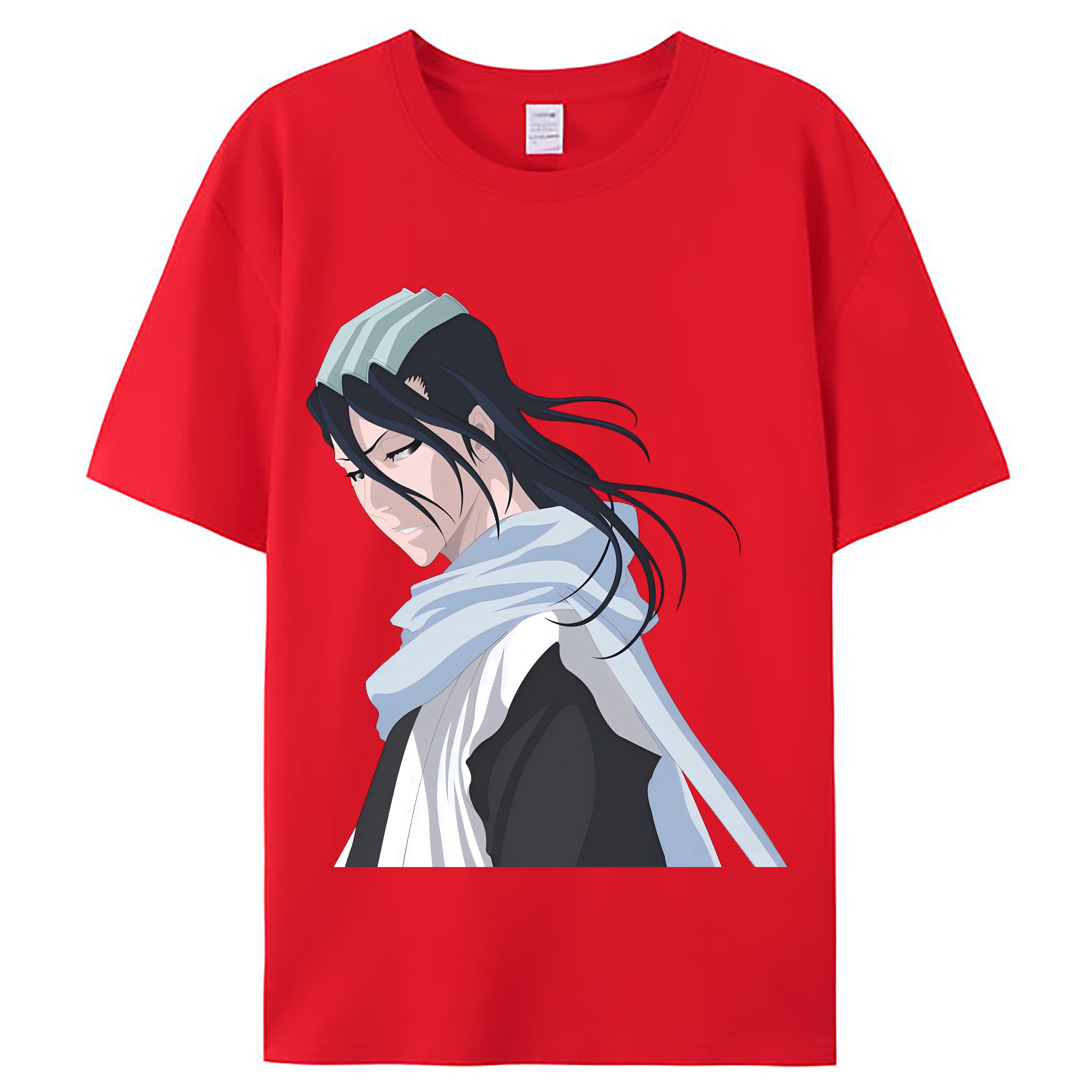 （画像用） ブリーチ くちき びゃくや BLEACH Kuchiki Byakuya レディースカジュアルプリントTシャツ（綿100％）