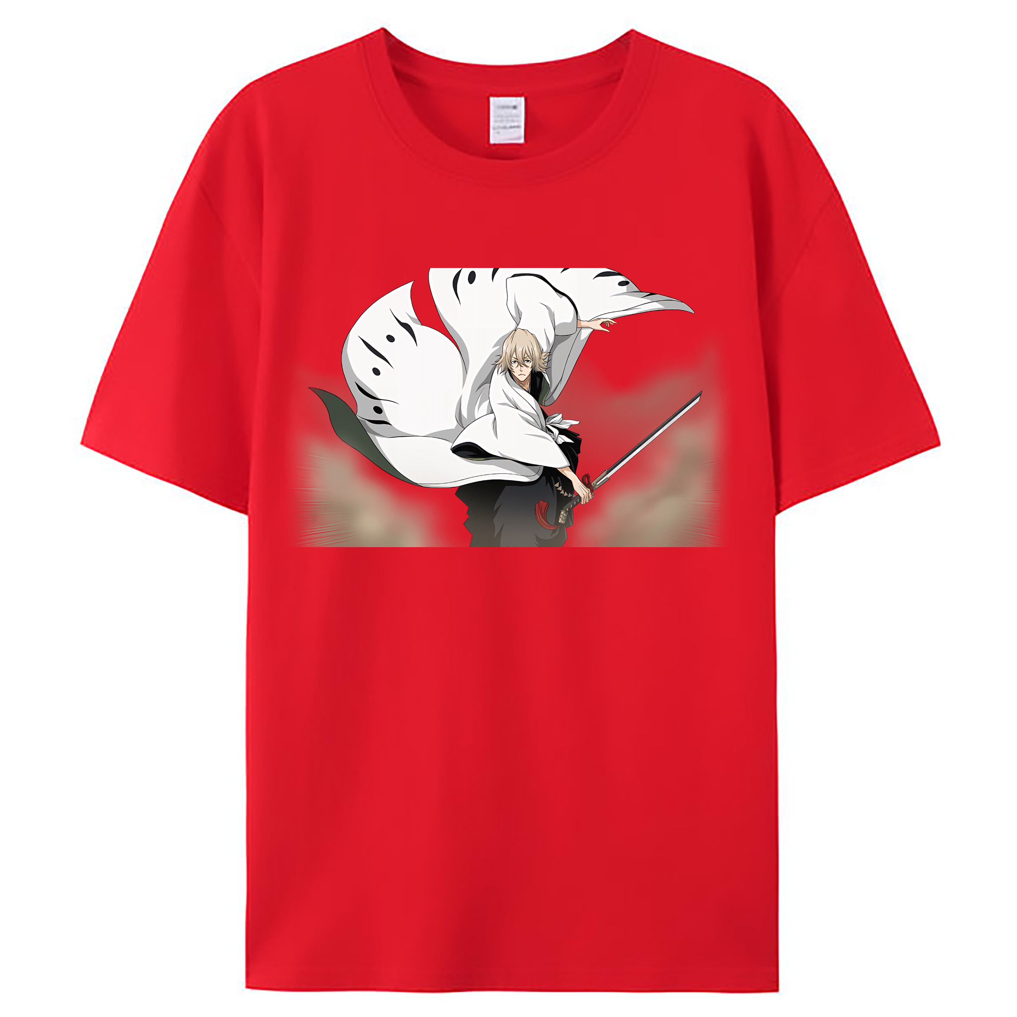 （画像用） "ブリーチ 浦原 喜助（うらはら きすけ） BLEACH Urahara Kisuke " レディースカジュアルプリントTシャツ（綿100％）