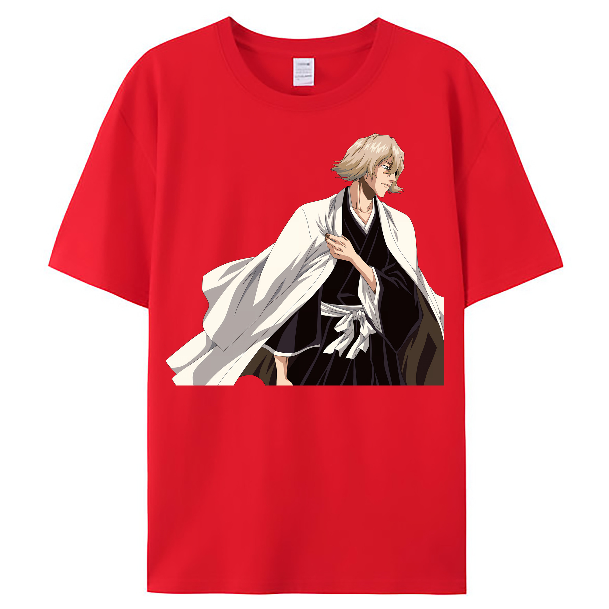 （画像用） "ブリーチ 浦原 喜助（うらはら きすけ） BLEACH Urahara Kisuke " レディースカジュアルプリントTシャツ（綿100％）
