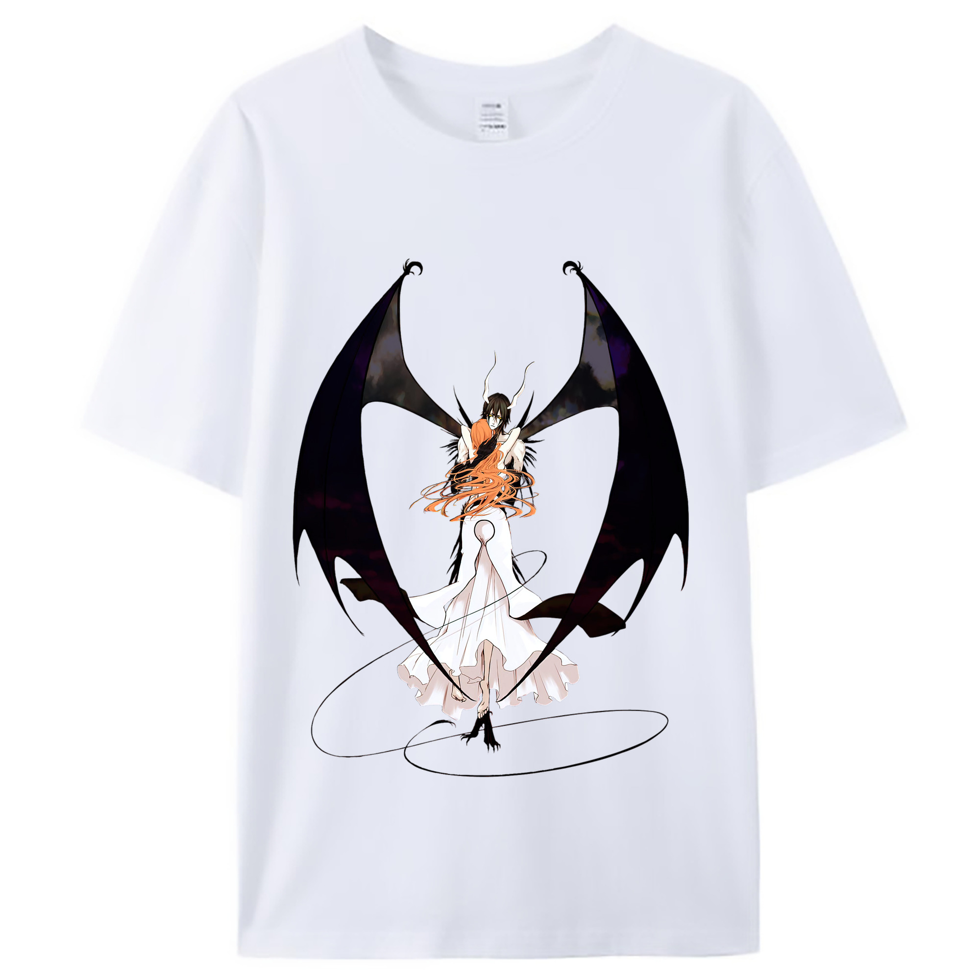 （画像用） ブリーチ ウルキオラ·シファー BLEACH Ulquiorra cifer レディースカジュアルプリントTシャツ（綿100％）