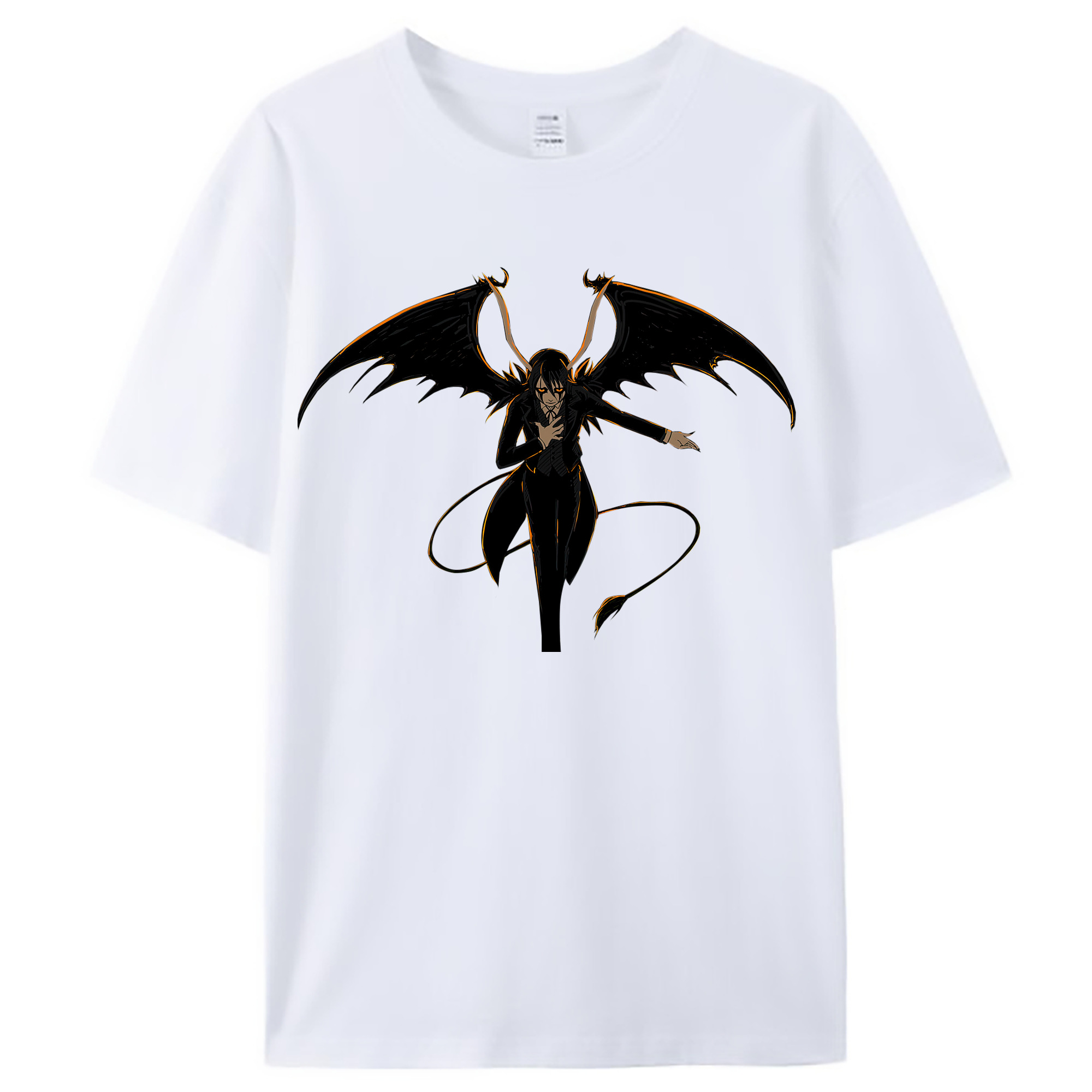 （画像用） ブリーチ ウルキオラ·シファー BLEACH Ulquiorra cifer レディースカジュアルプリントTシャツ（綿100％）
