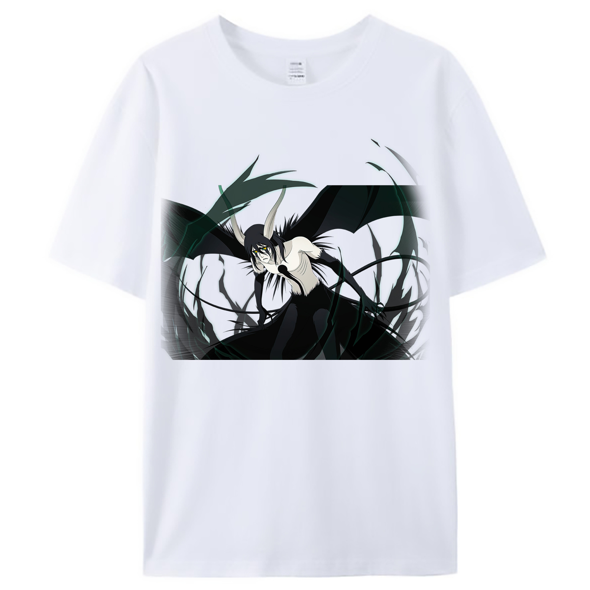 （画像用） ブリーチ ウルキオラ·シファー BLEACH Ulquiorra cifer レディースカジュアルプリントTシャツ（綿100％）