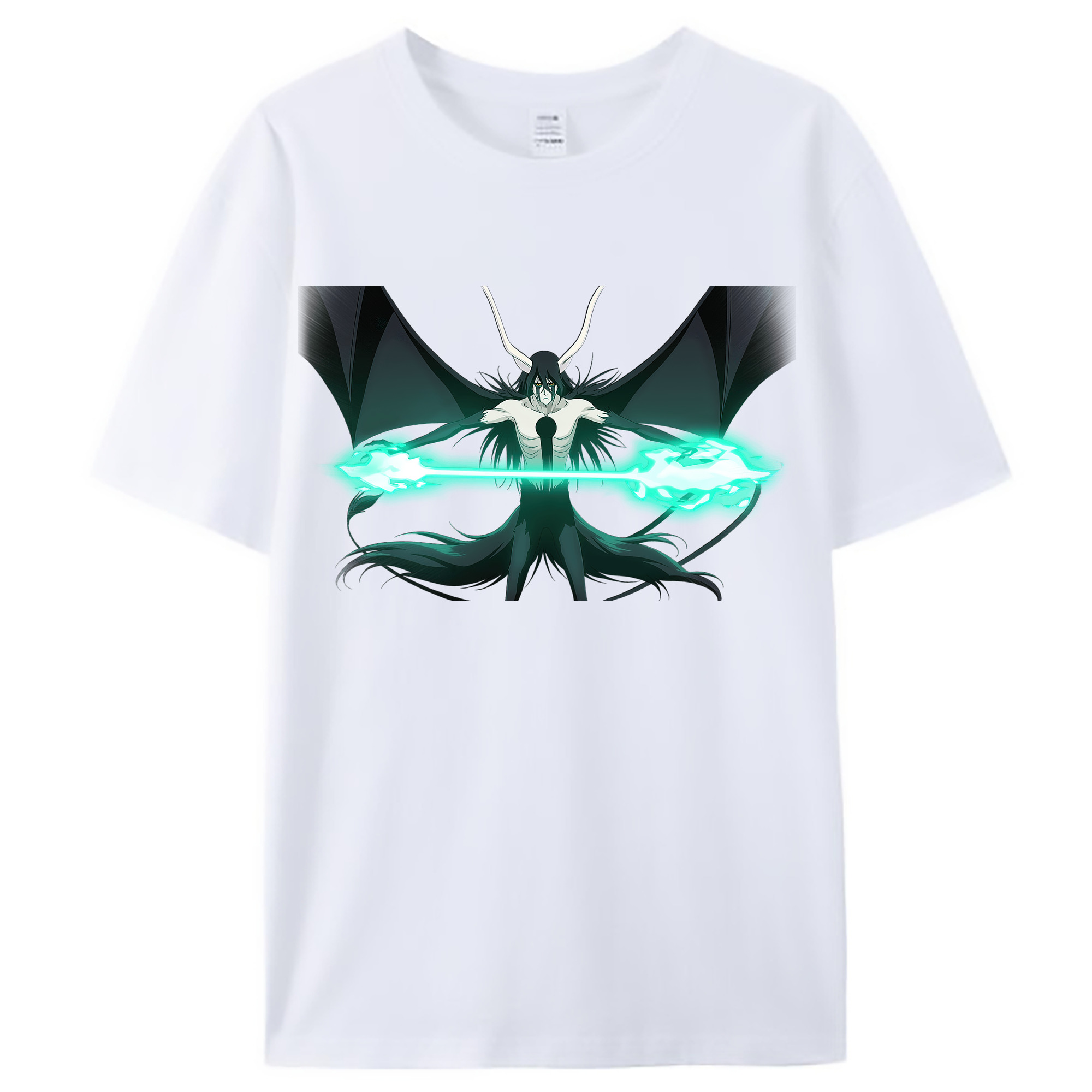 （画像用） ブリーチ ウルキオラ·シファー BLEACH Ulquiorra cifer レディースカジュアルプリントTシャツ（綿100％）