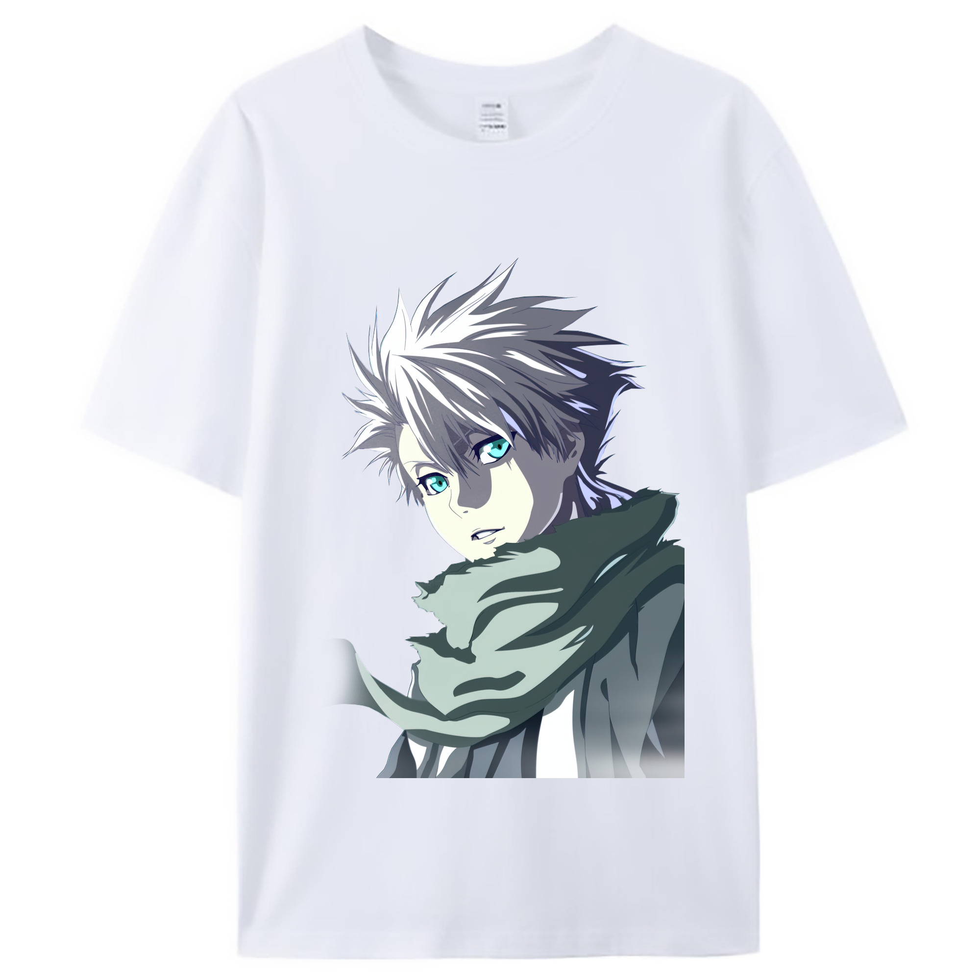 （画像用） ブリーチ 日番谷冬獅郎（ひつがや とうしろう） BLEACH Hitsugaya Toushirou レディースカジュアルプリントTシャツ（綿100％）
