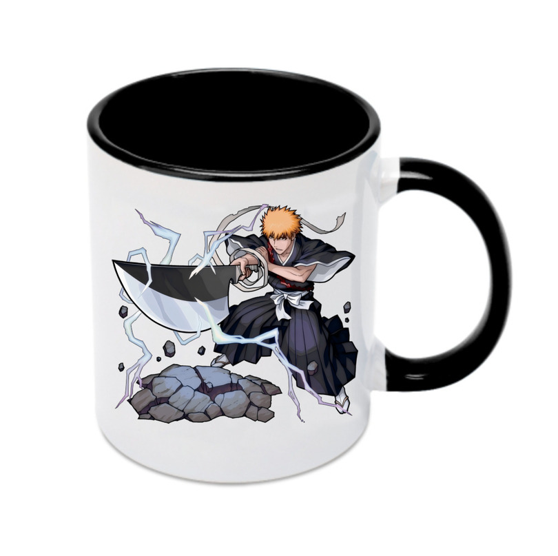 （画像用） ブリーチ 黒崎一護（くろさき いちご）BLEACH Kurosaki Ichigo カラーマグカップ