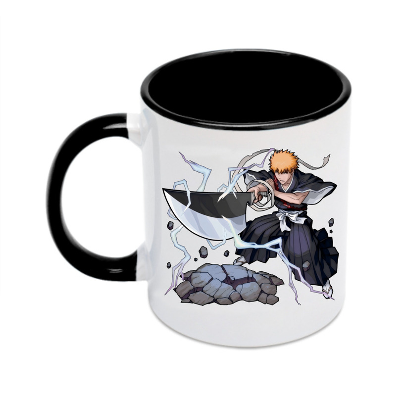 （画像用） ブリーチ 黒崎一護（くろさき いちご）BLEACH Kurosaki Ichigo カラーマグカップ