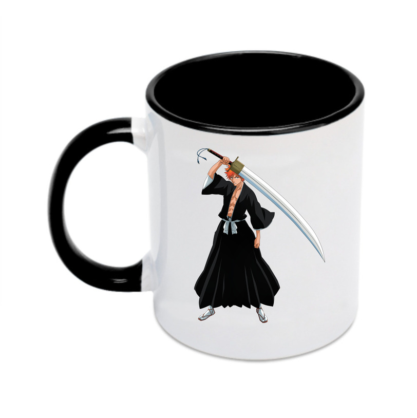 （画像用） ブリーチ 黒崎一護（くろさき いちご）BLEACH Kurosaki Ichigo カラーマグカップ