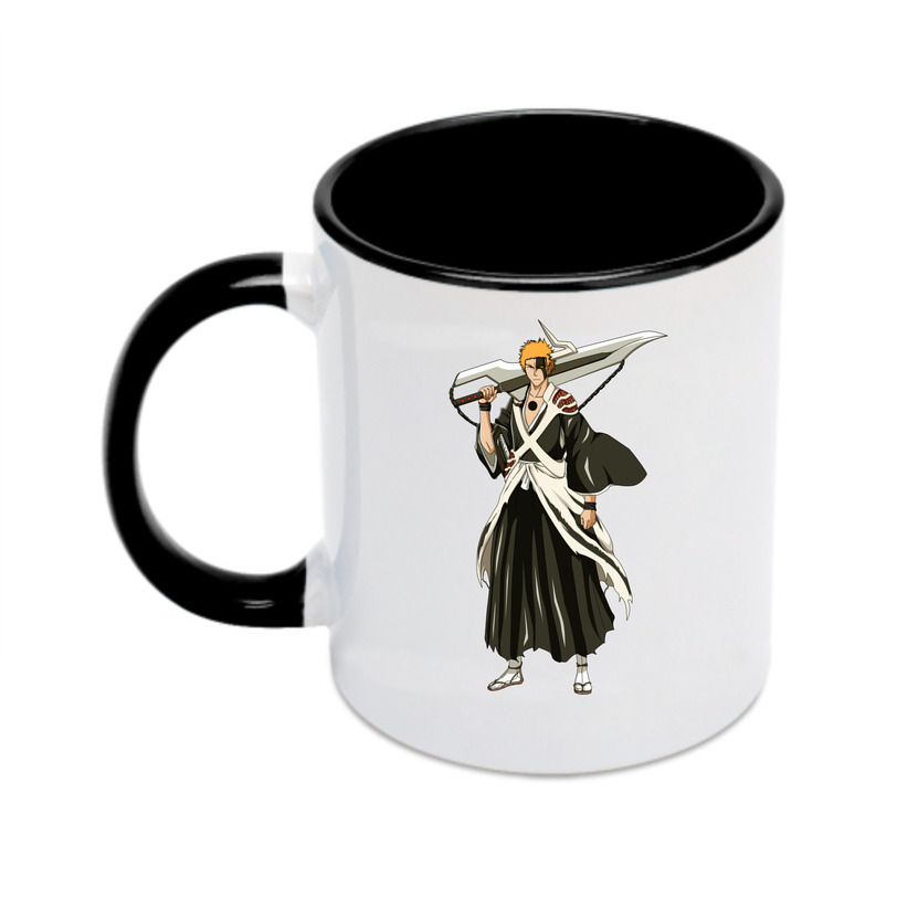 （画像用） ブリーチ 黒崎一護（くろさき いちご）BLEACH Kurosaki Ichigo カラーマグカップ